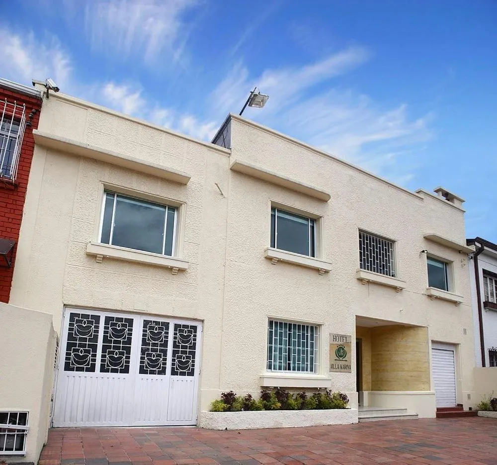 Property building in Hotel Villa Karina