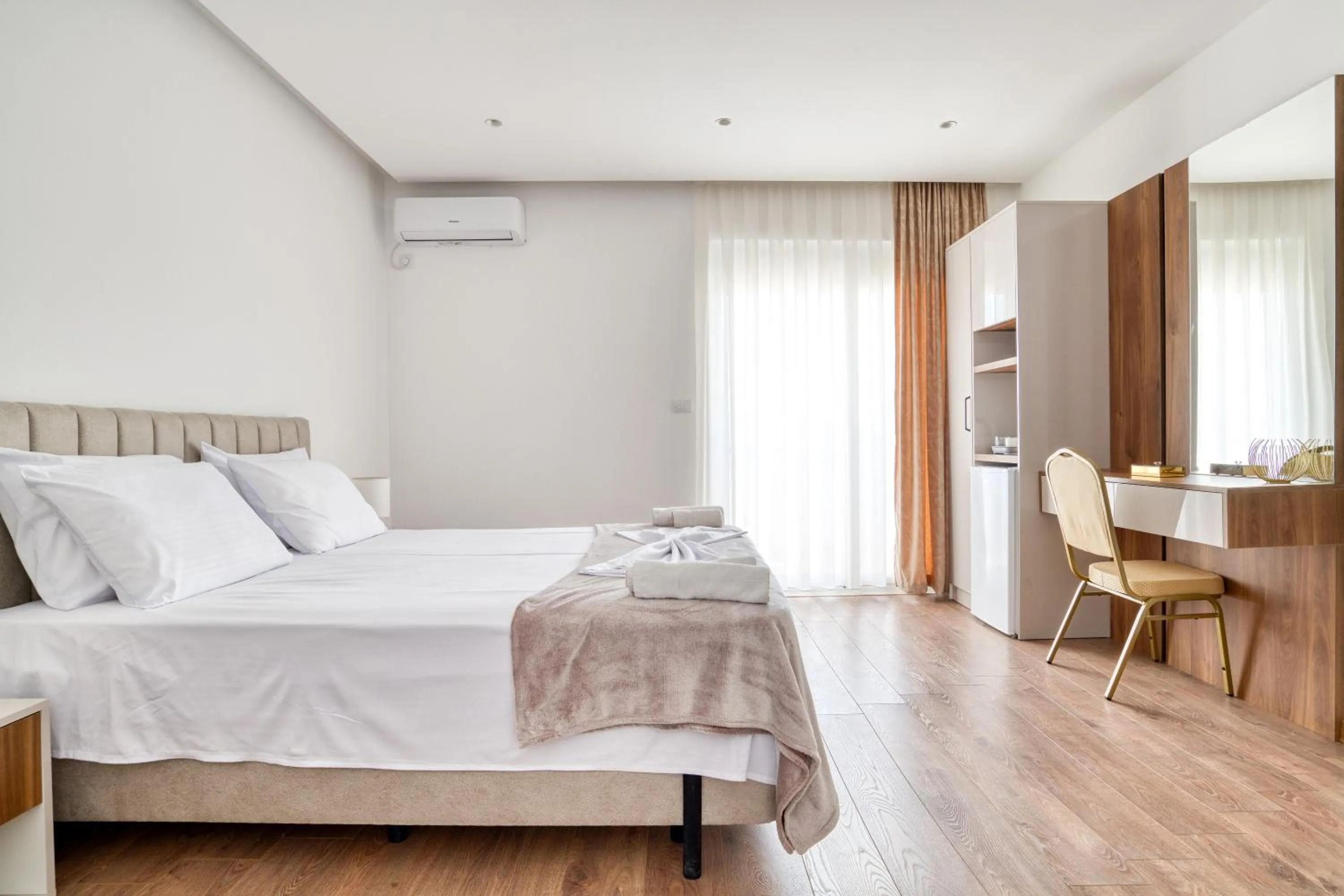 Bed in Aqua Lounge Aparthotel Ulcinj