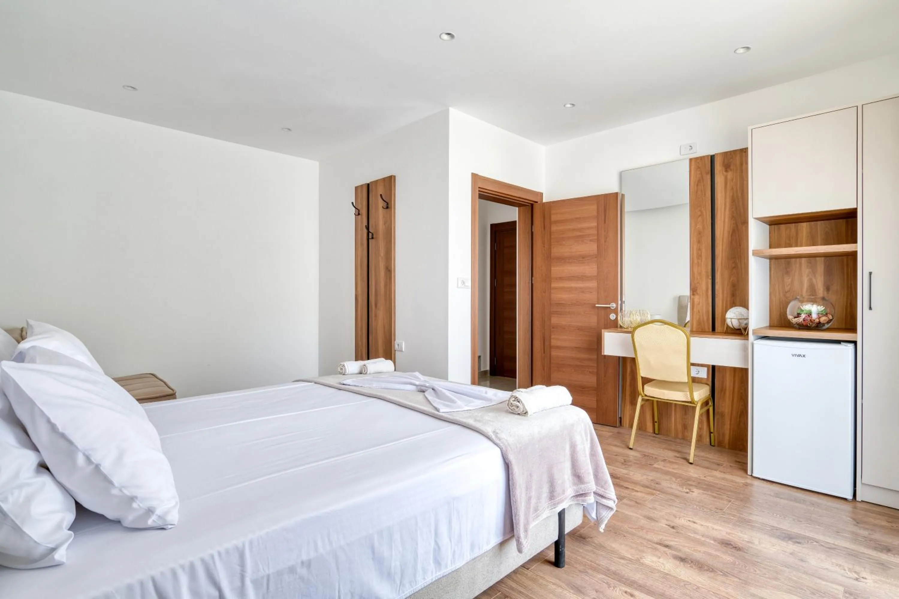 Bed in Aqua Lounge Aparthotel Ulcinj