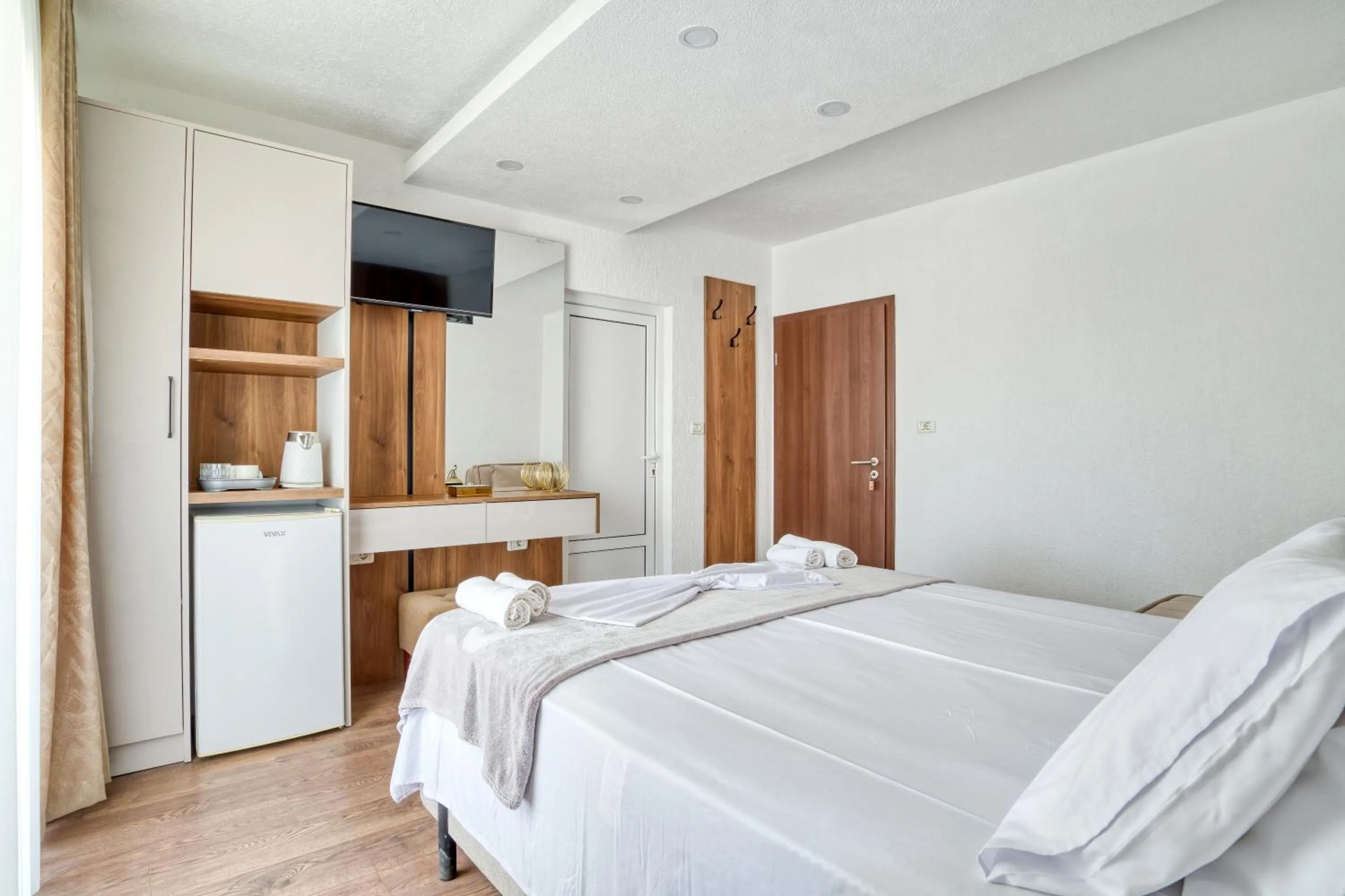 Bed in Aqua Lounge Aparthotel Ulcinj