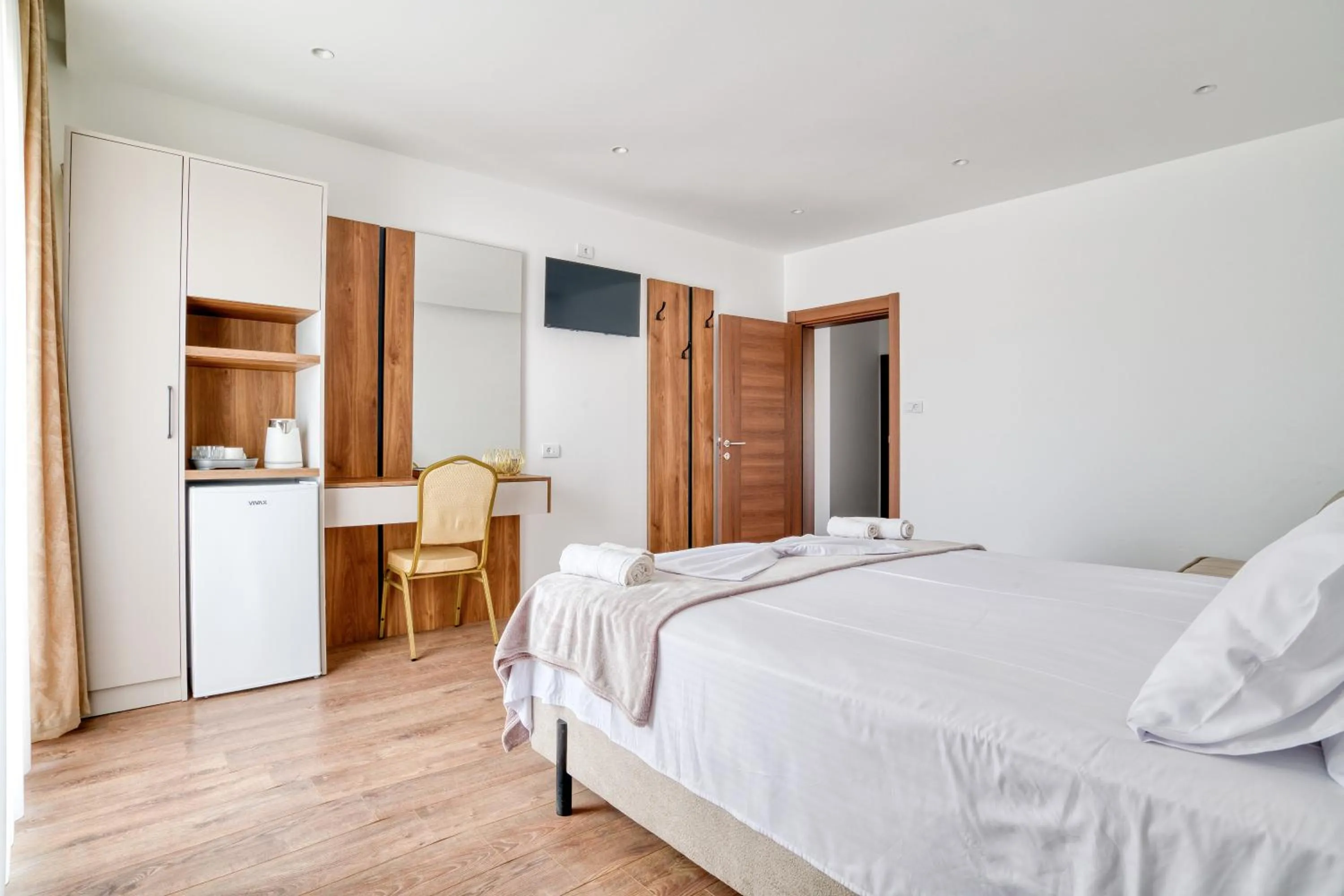 Bed in Aqua Lounge Aparthotel Ulcinj