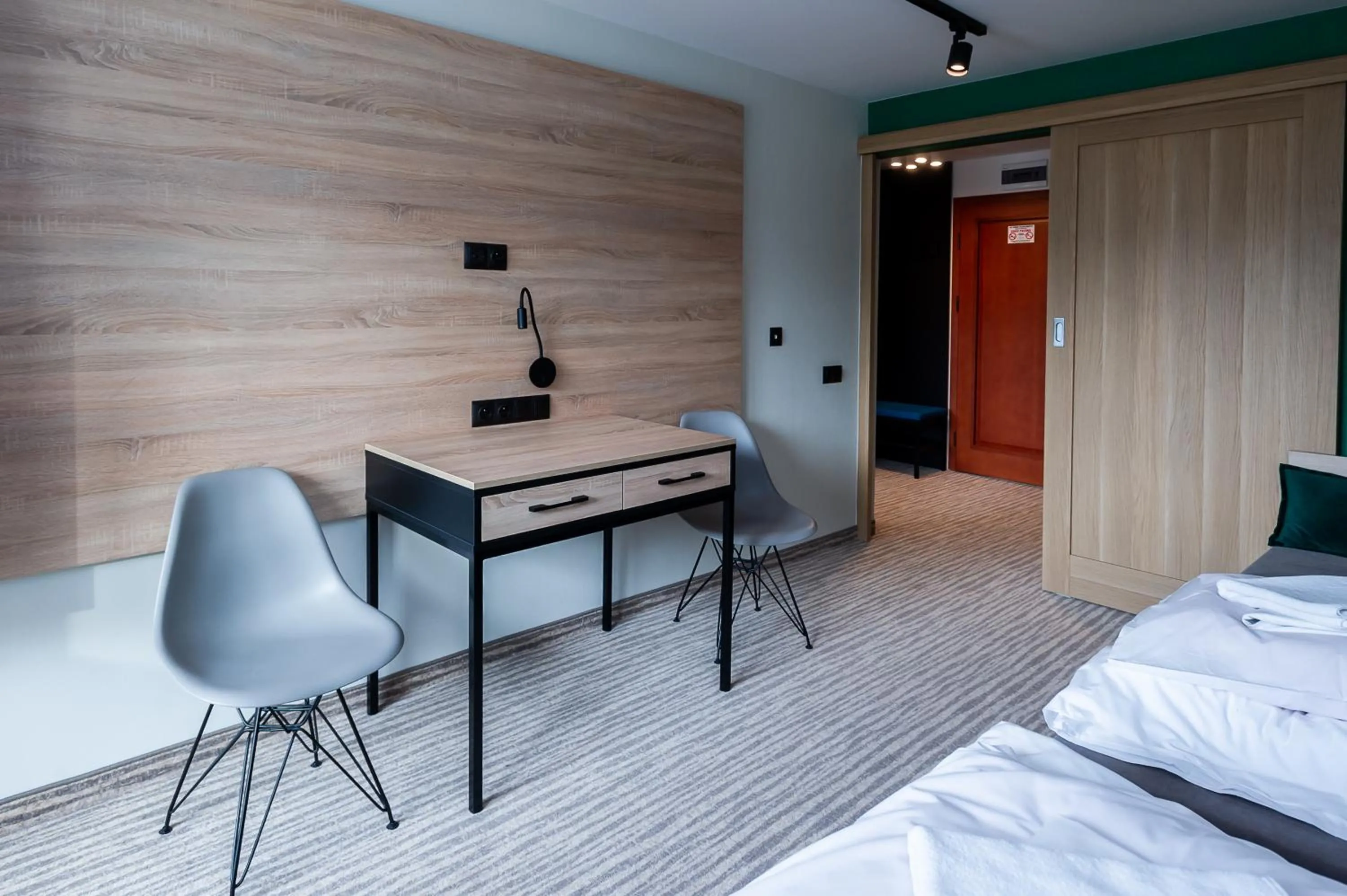 Bed in Hotel Halo Szczyrk