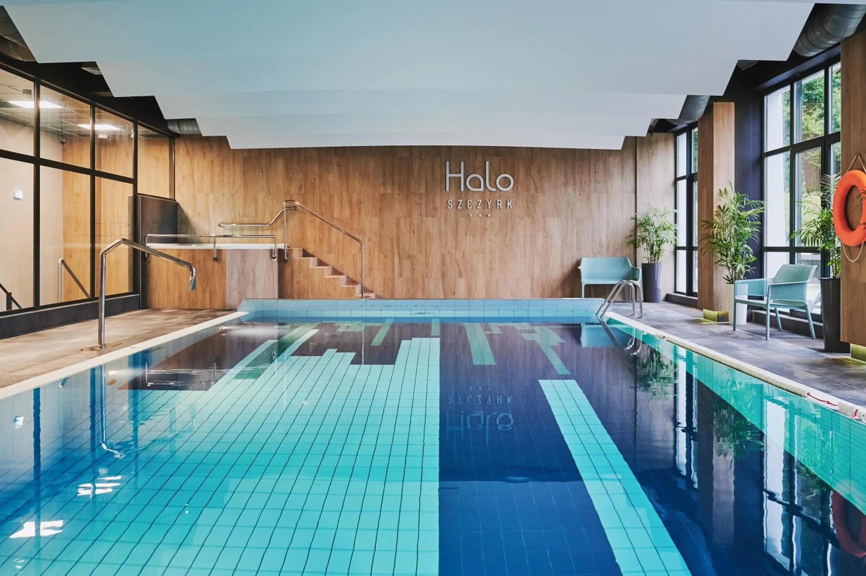 Pool view in Hotel Halo Szczyrk