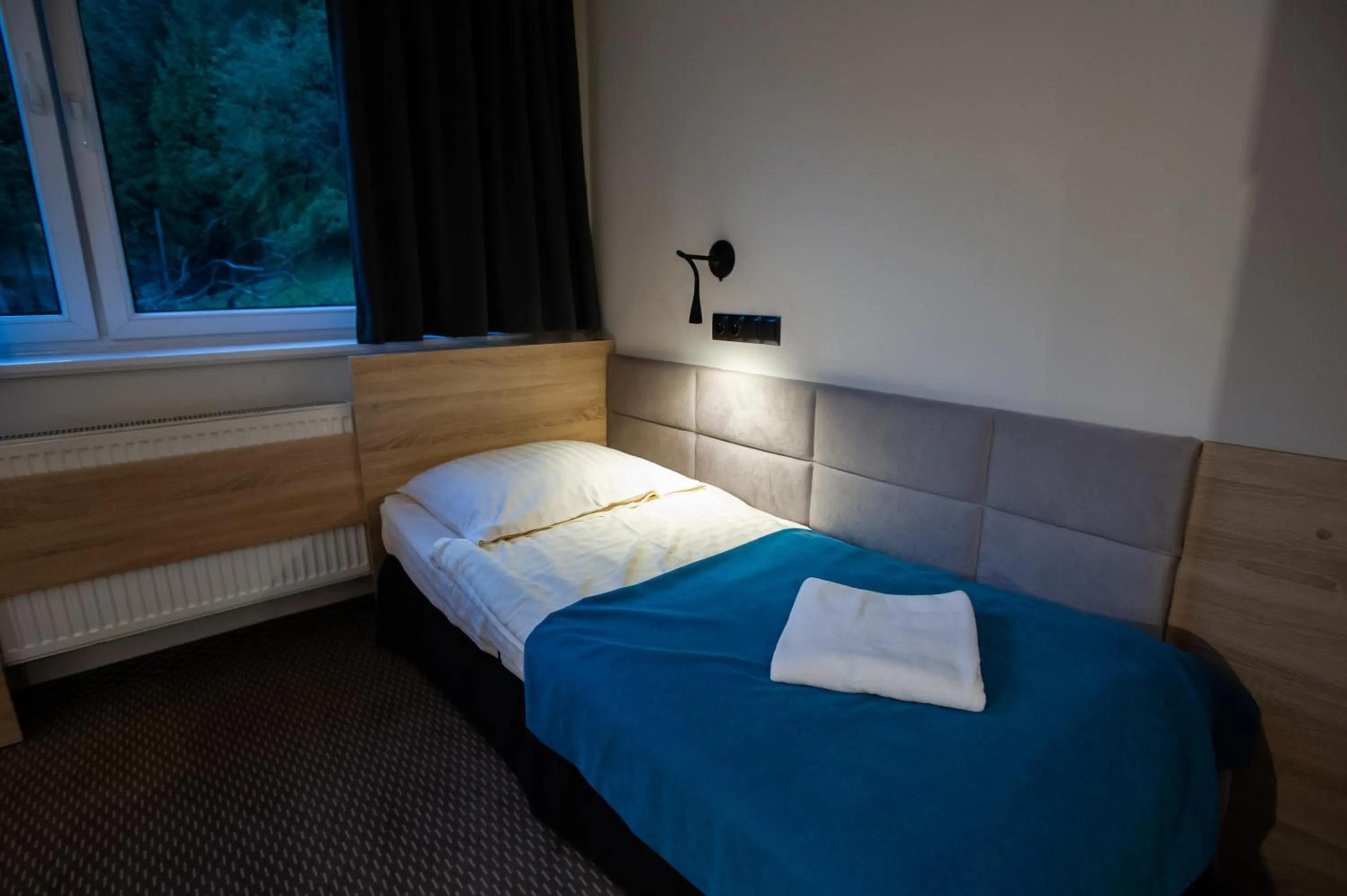 Bed in Hotel Halo Szczyrk