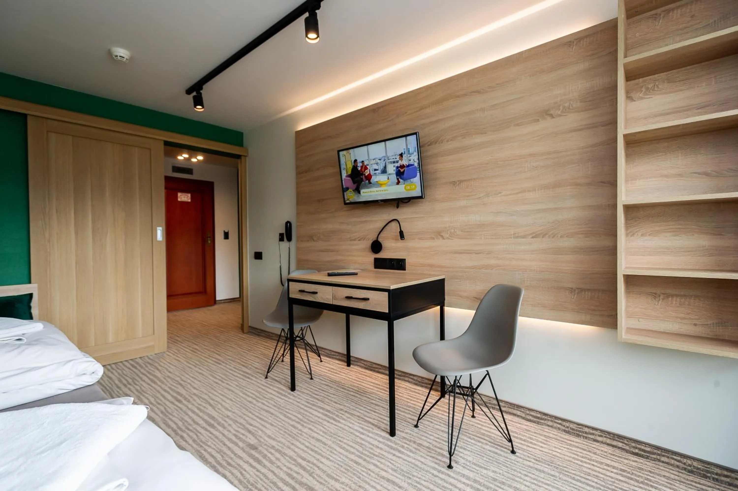 Bed in Hotel Halo Szczyrk