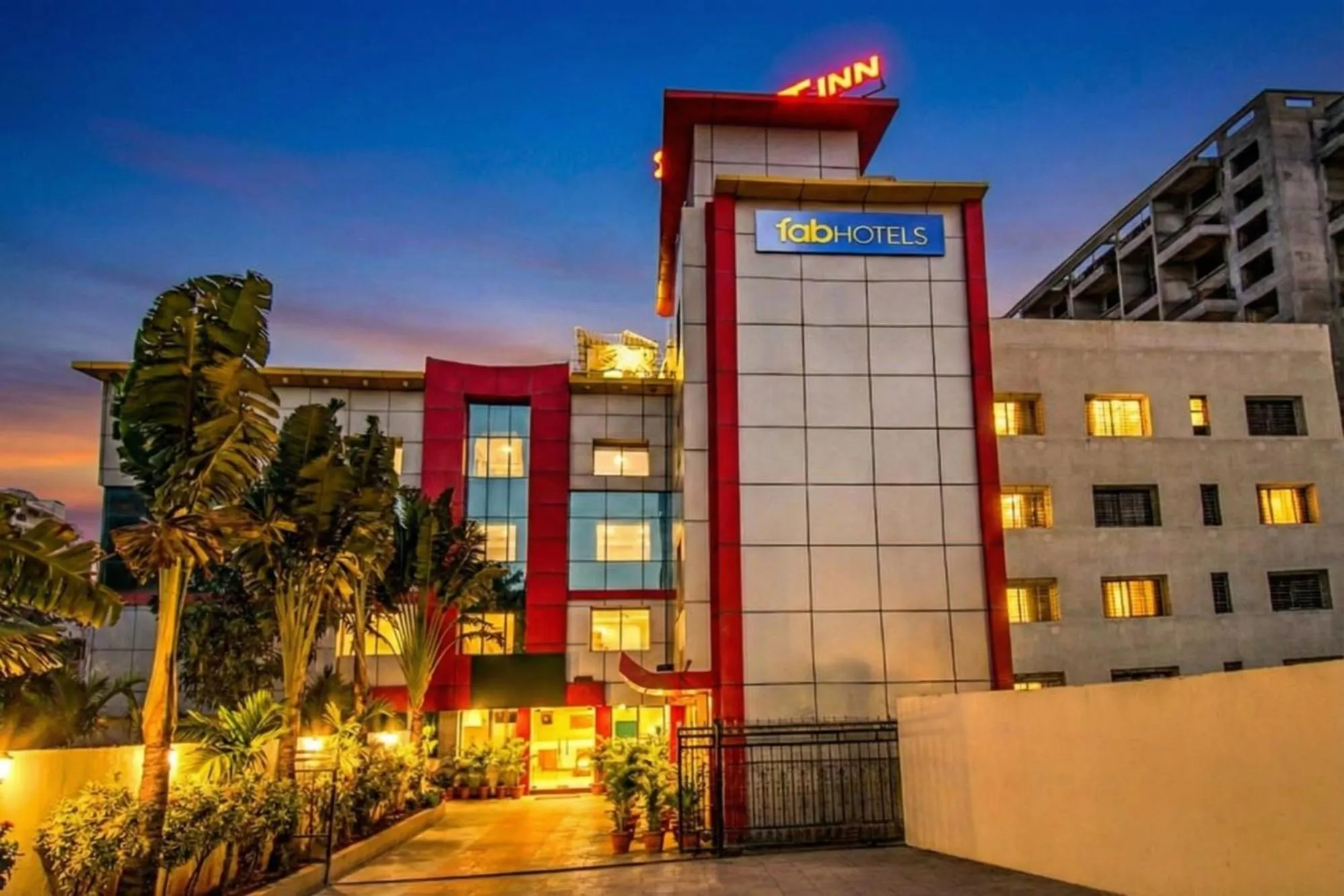 Property building in FabHotel Prime Sanket Inn
