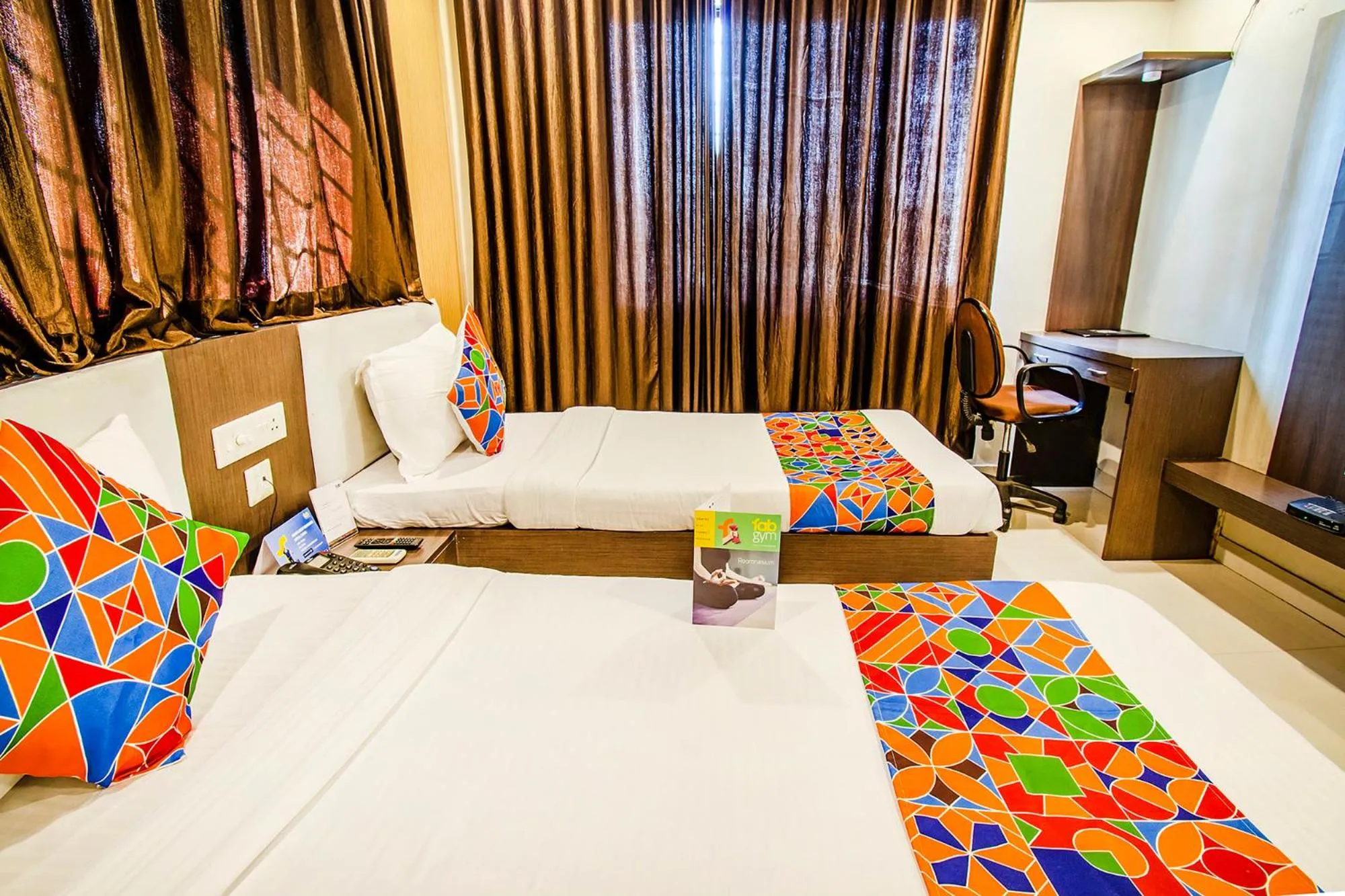 Bedroom, Bed in FabHotel Prime Sanket Inn