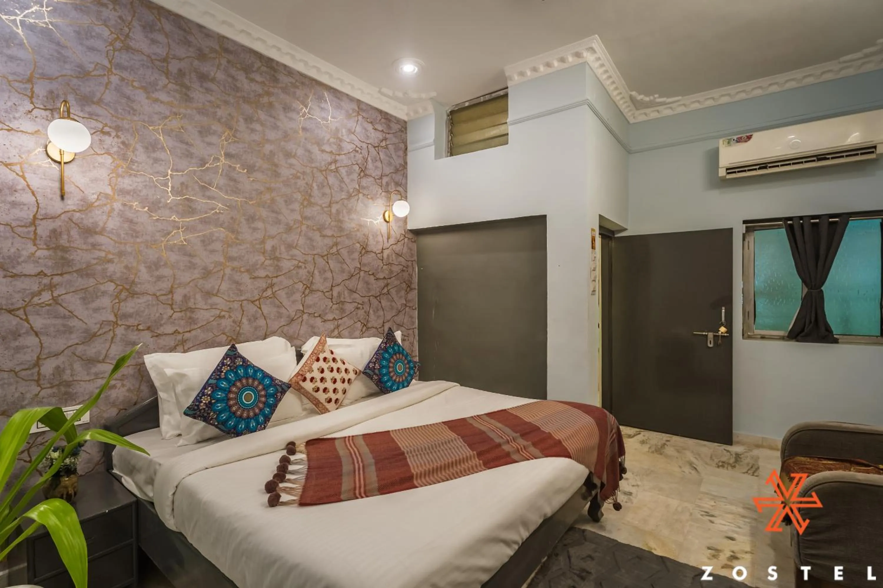 Photo of the whole room, Bed in Zostel Pushkar