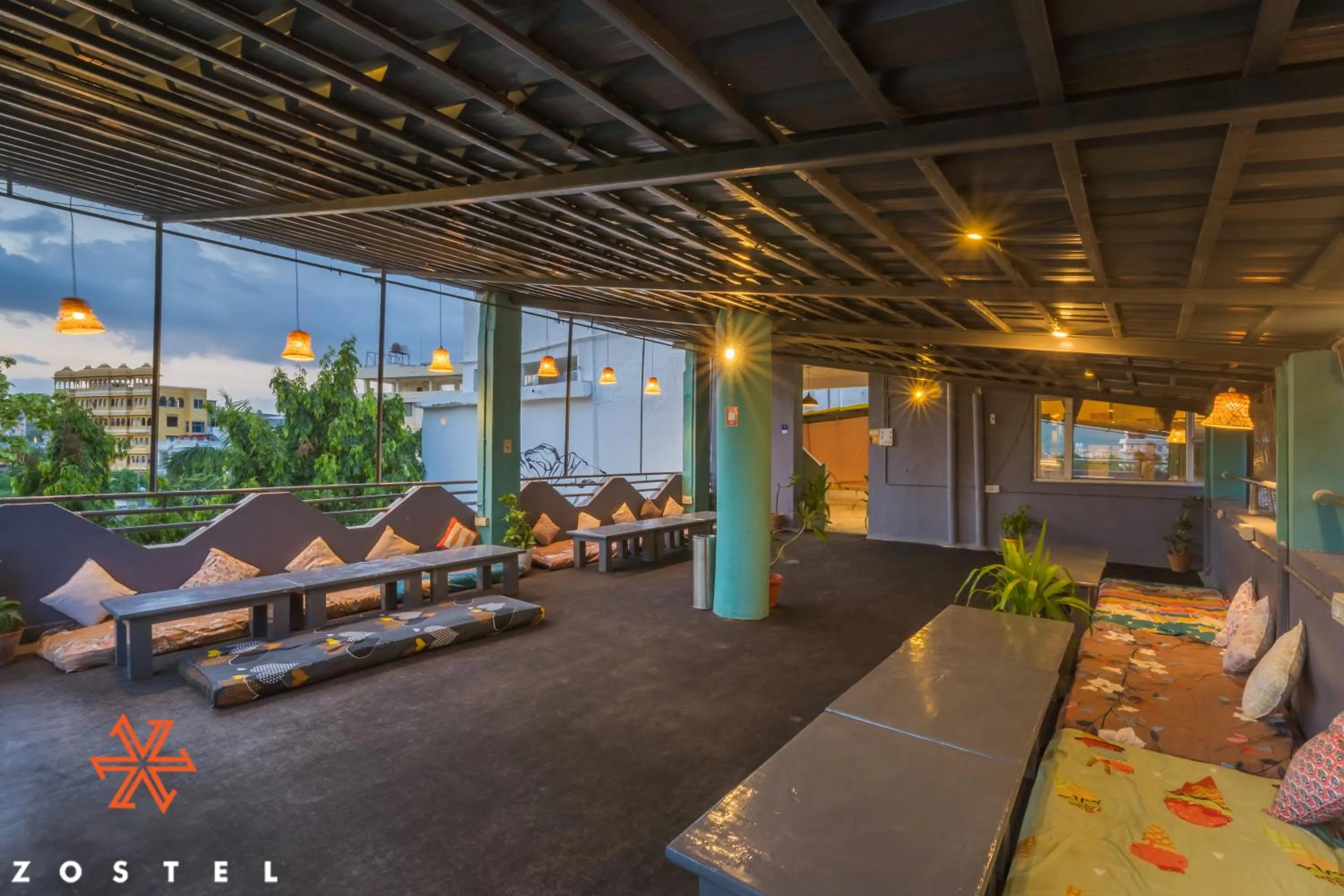 Restaurant/places to eat in Zostel Pushkar