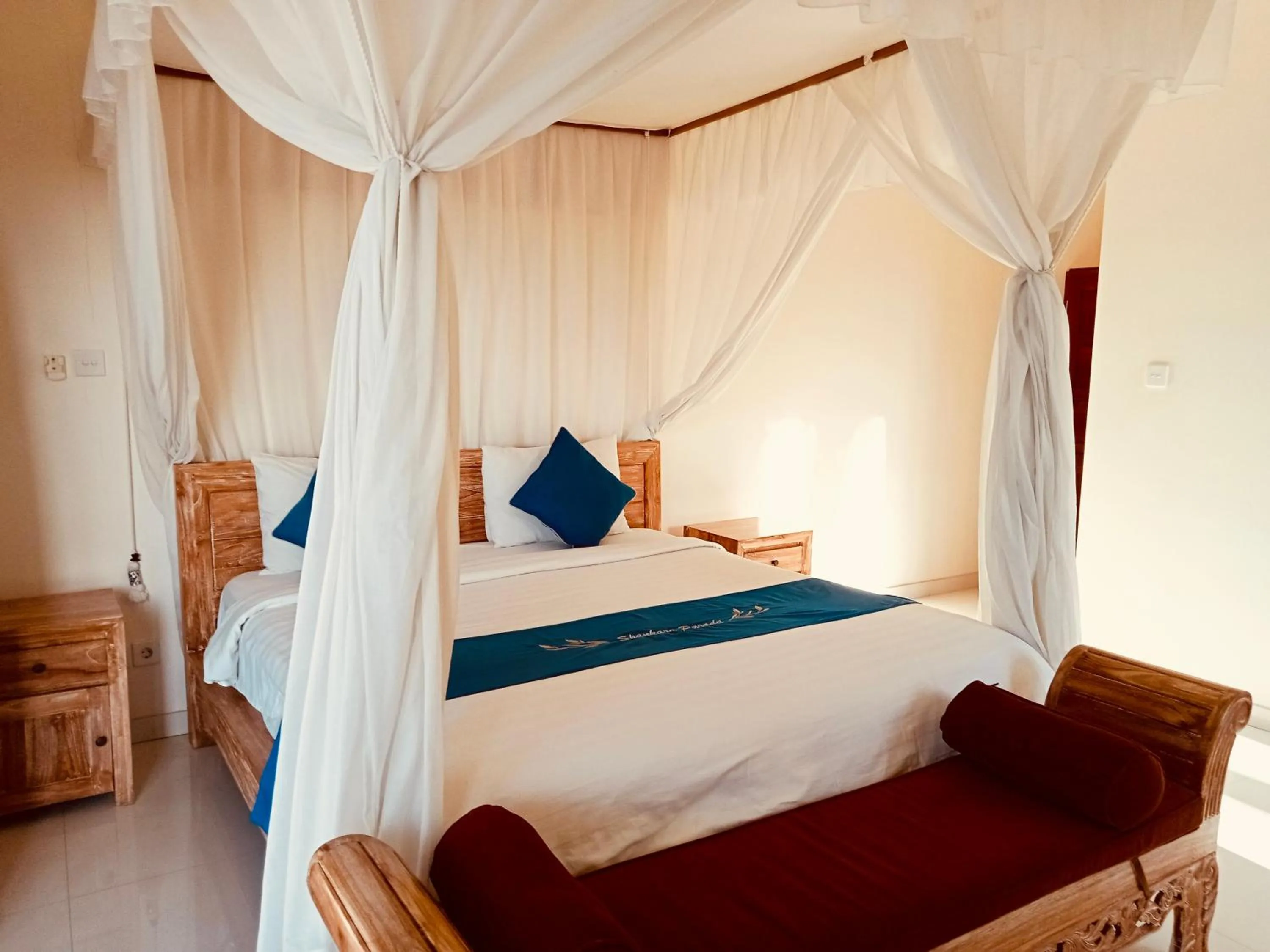Bed in Shankara Parada Villas