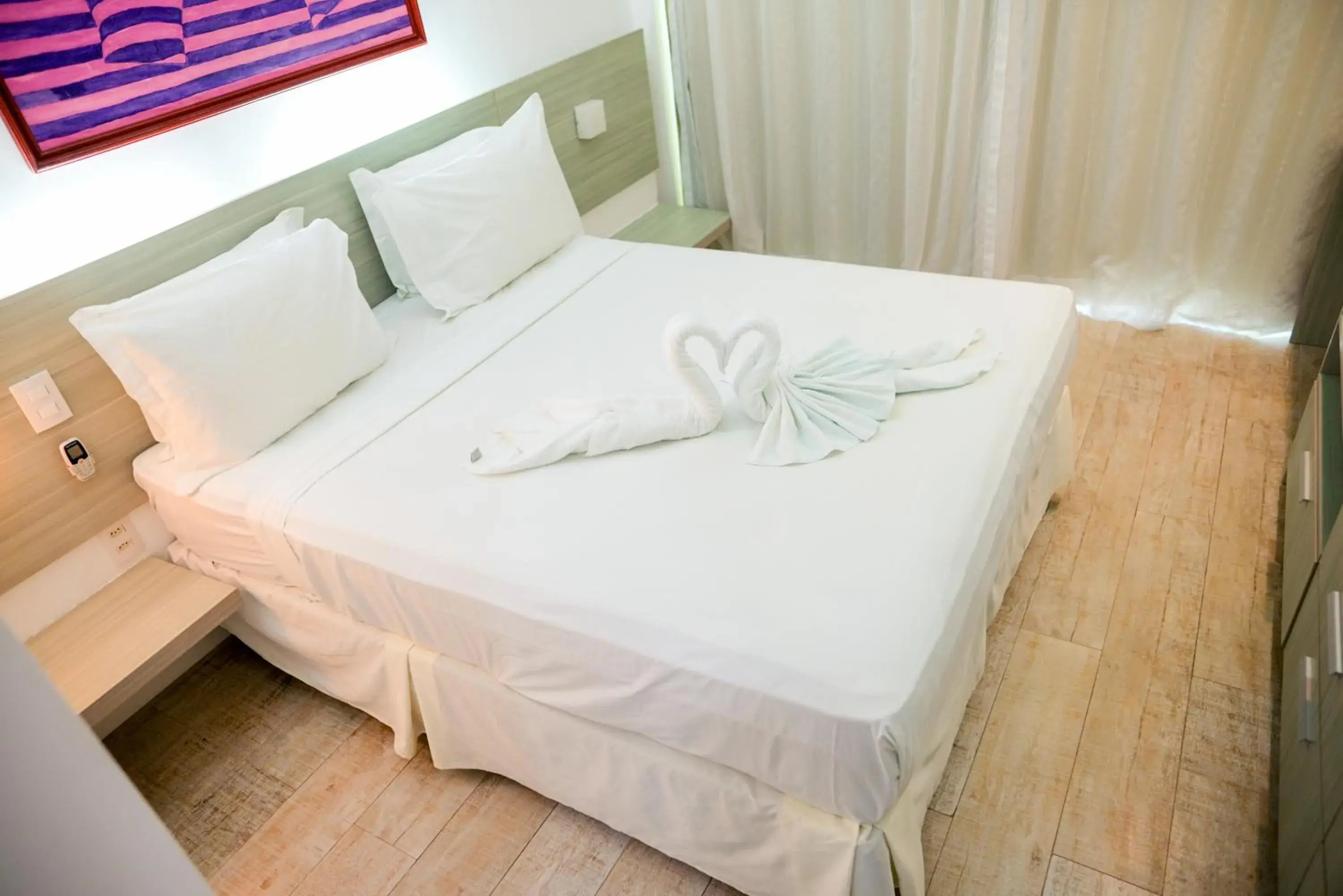 Bed in Waterfront Apart Hotel Bed in Waterfront Apart Hotel