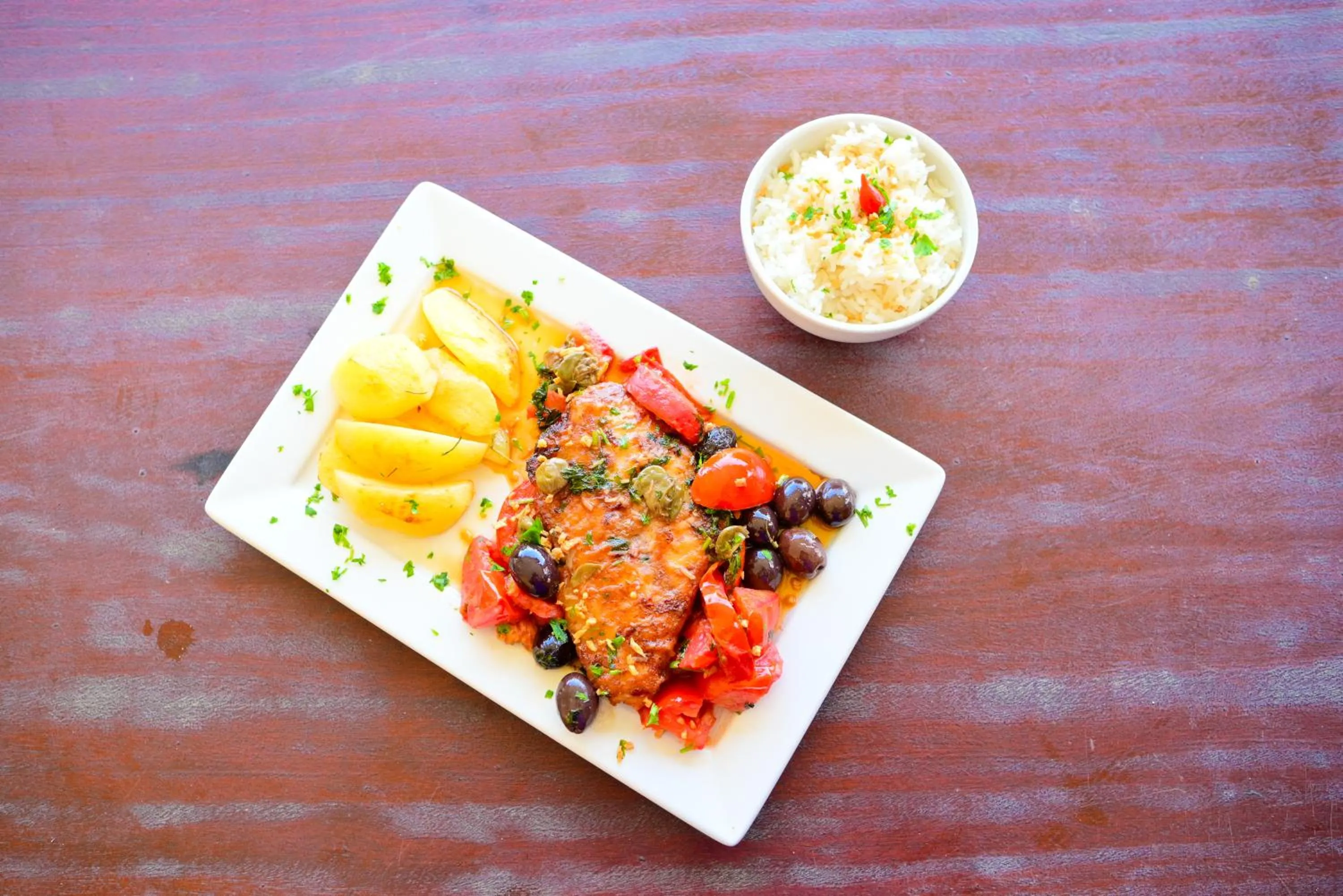 Food in Waterfront Apart Hotel