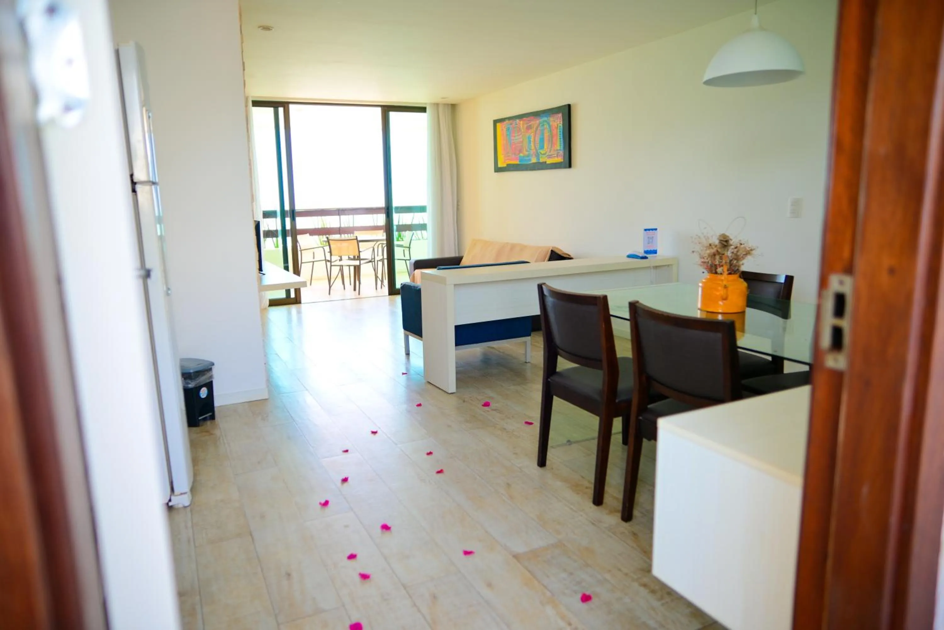 Kitchen or kitchenette in Waterfront Apart Hotel