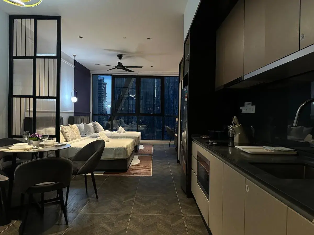 Photo of the whole room in Scarletz Suites KLCC Studio Photo of the whole room in Scarletz Suites KLCC Studio