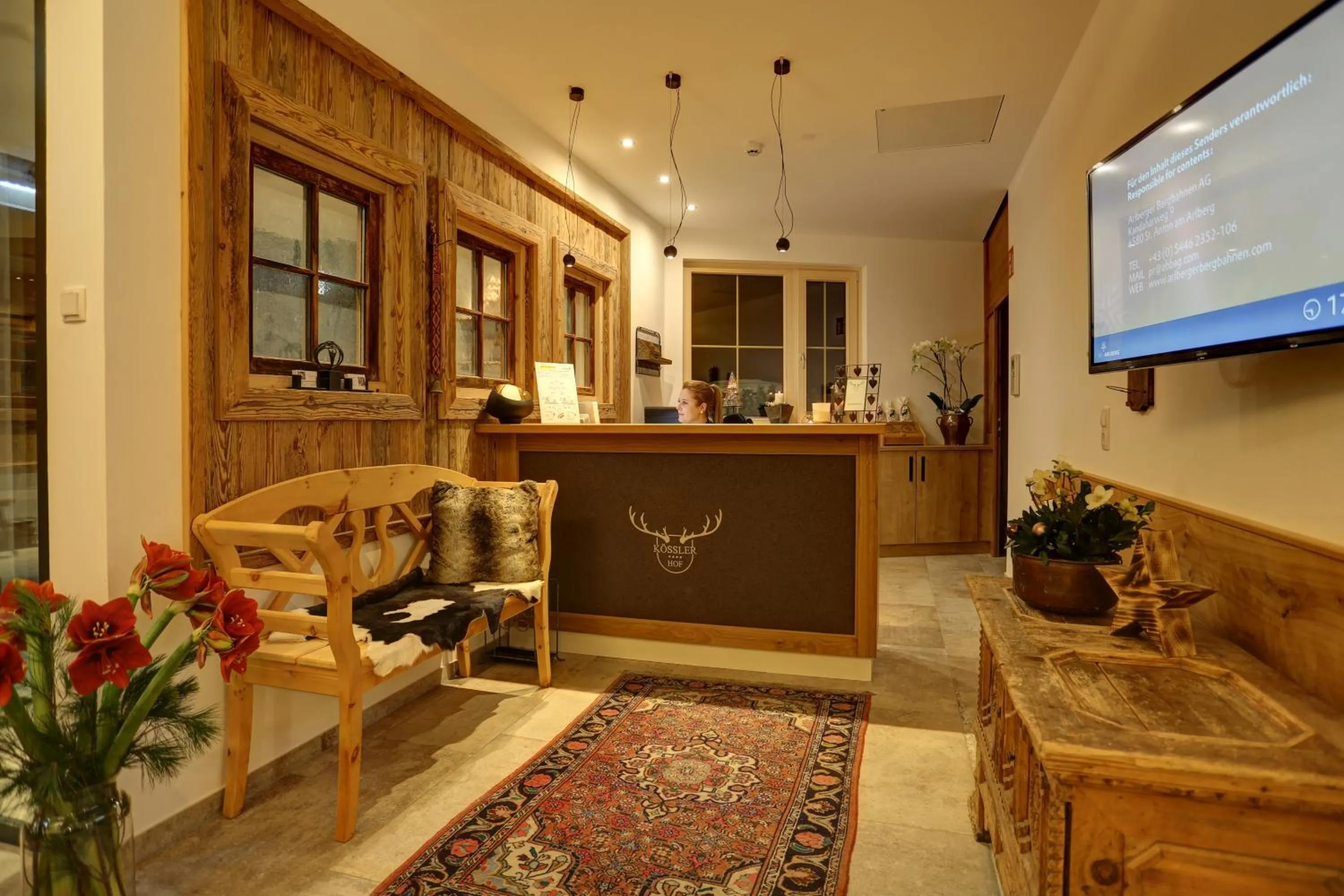 Lobby or reception in Kösslerhof