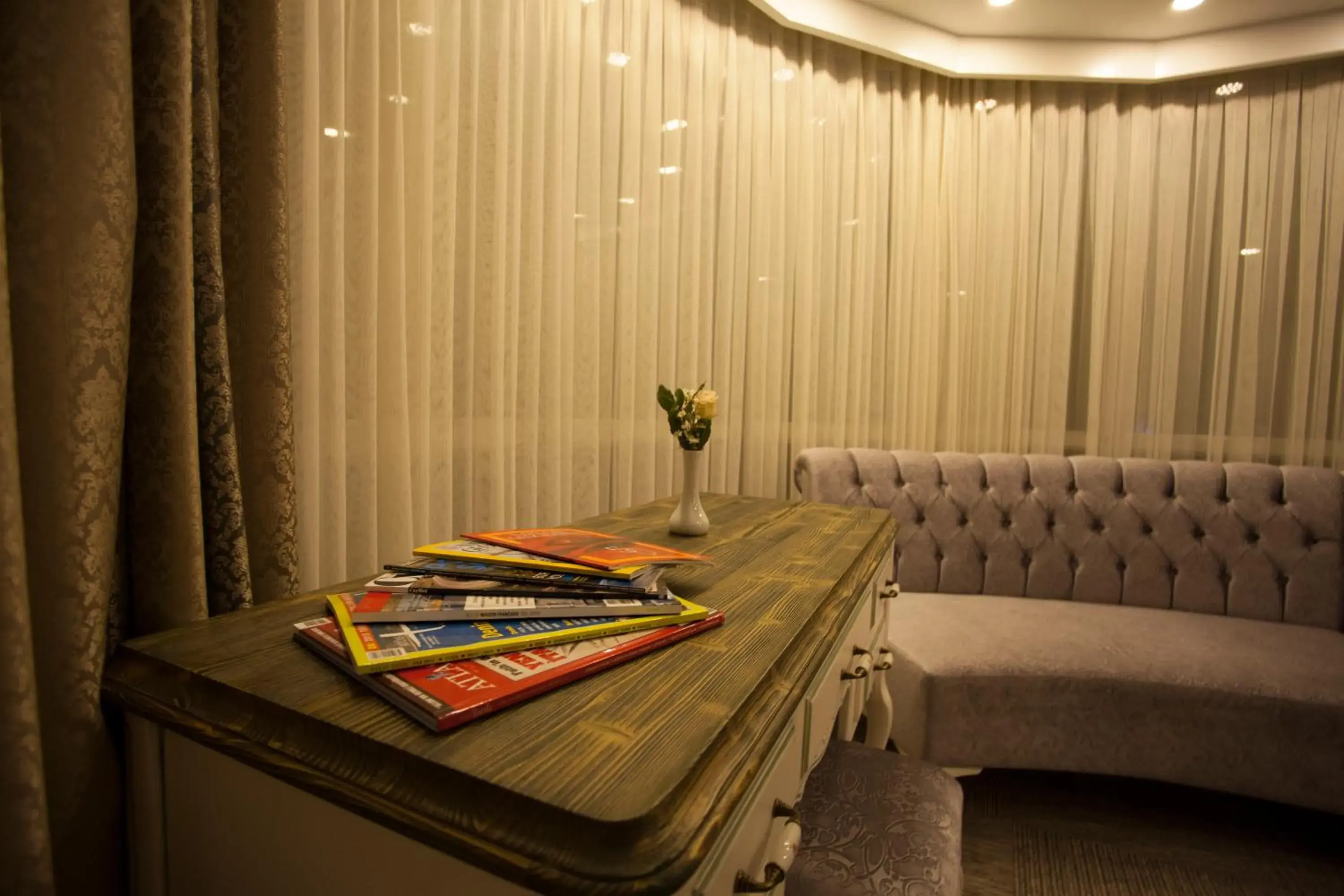 Living room in Giresun Sedef Hotel Living room in Giresun Sedef Hotel