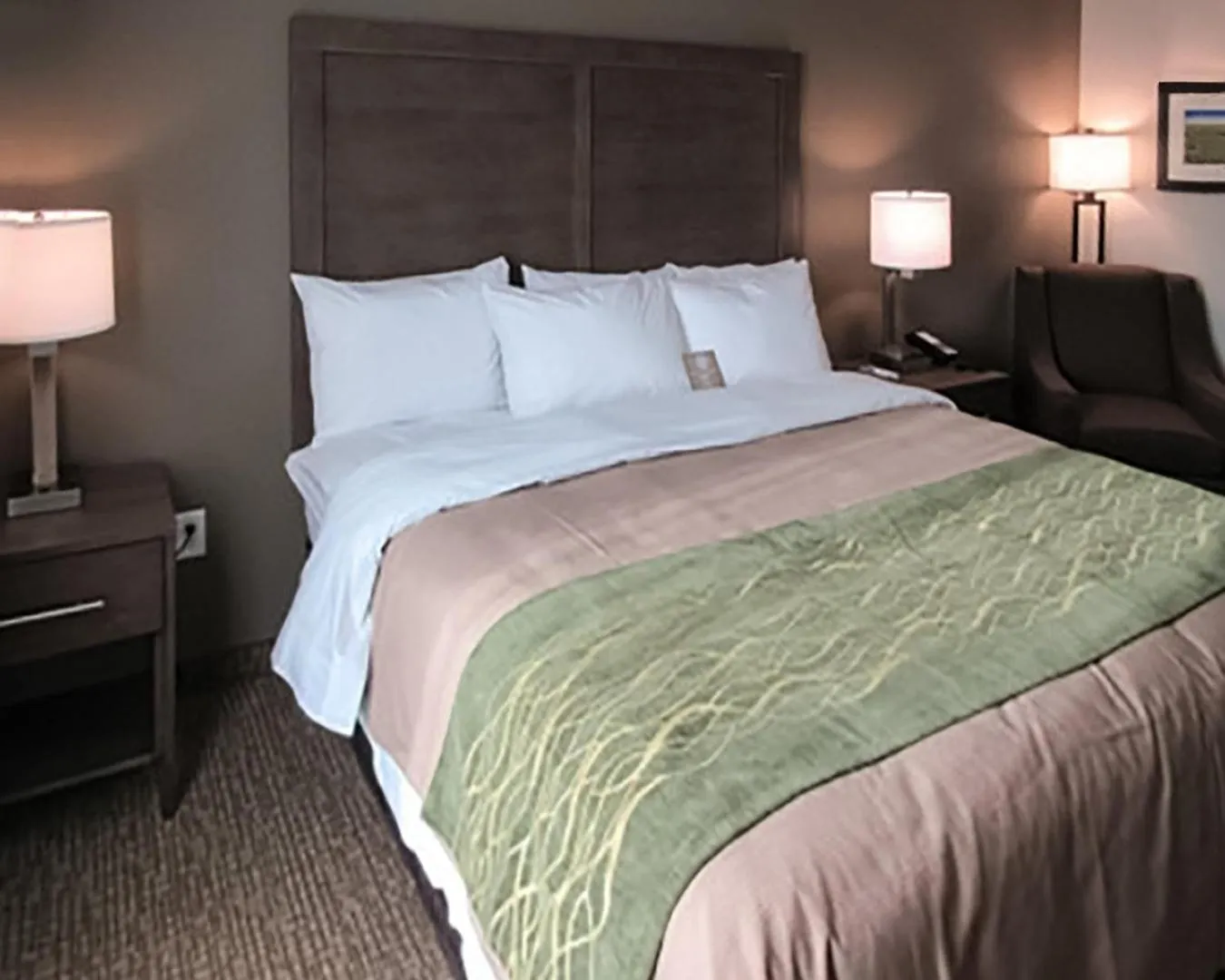 Bed in Comfort Inn & Suites Snyder