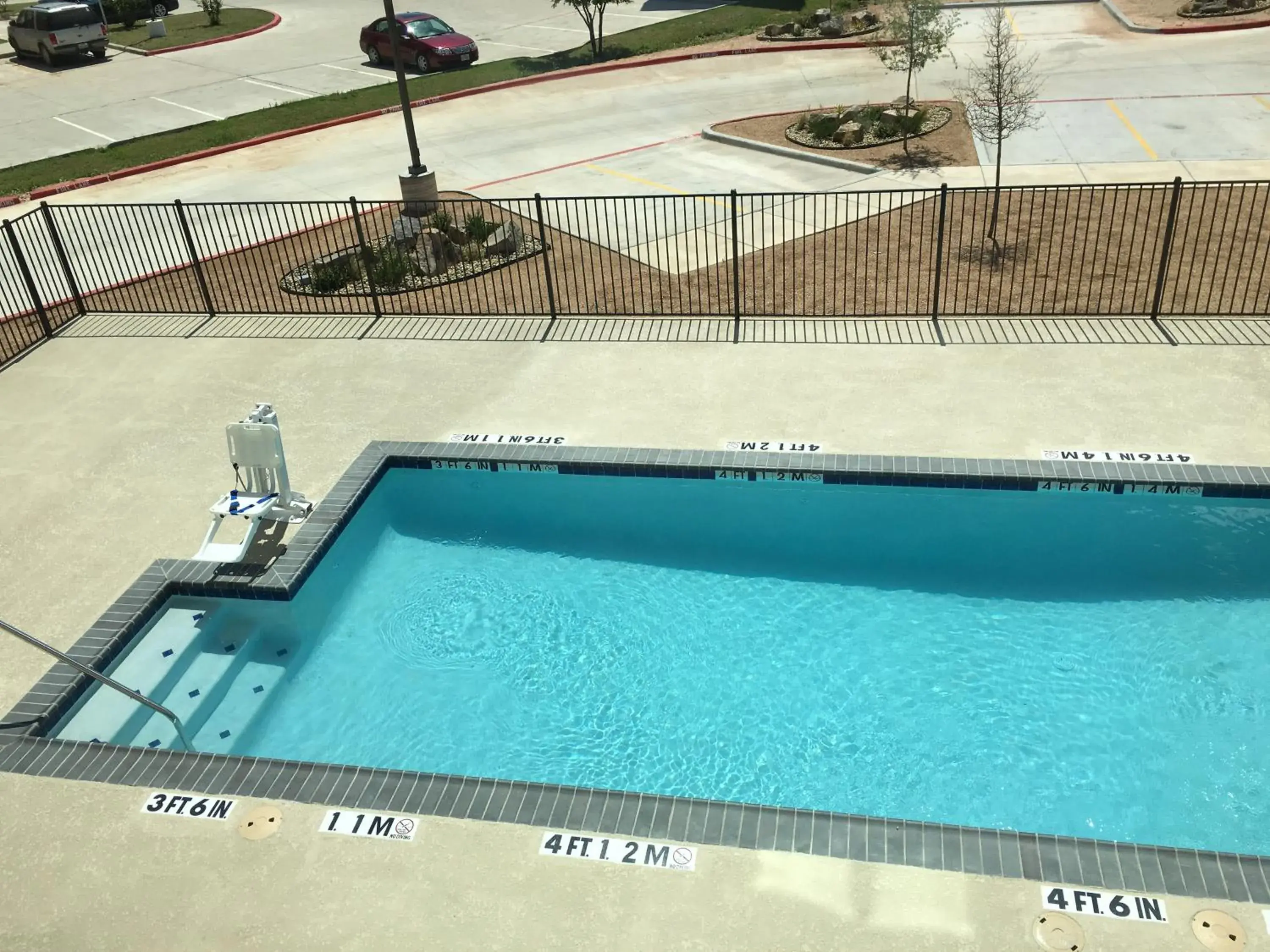 Swimming pool in Comfort Inn & Suites Snyder Swimming pool in Comfort Inn & Suites Snyder