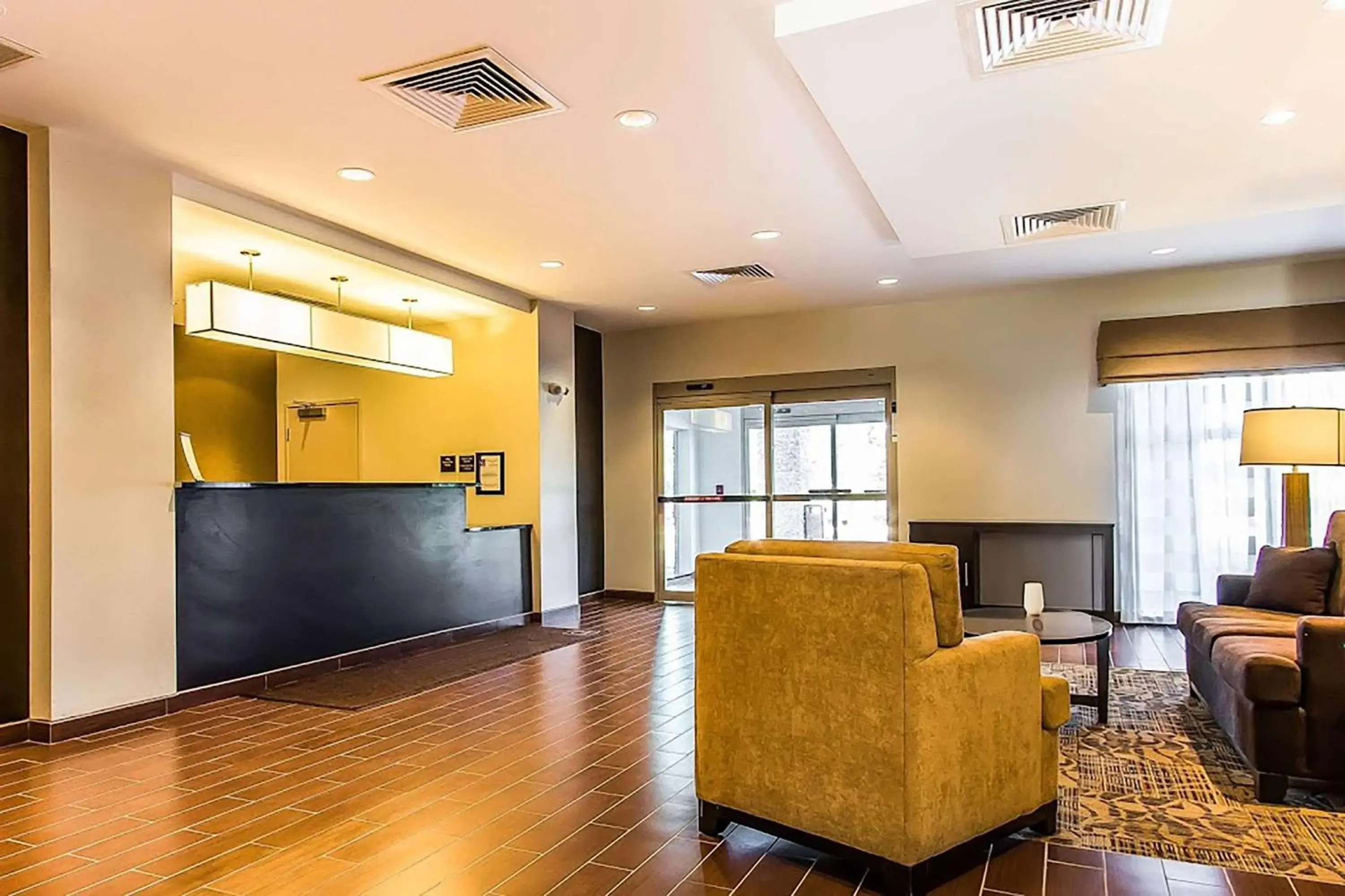 Lobby or reception in Wingate by Wyndham Jonesboro Hodge Lobby or reception in Wingate by Wyndham Jonesboro Hodge