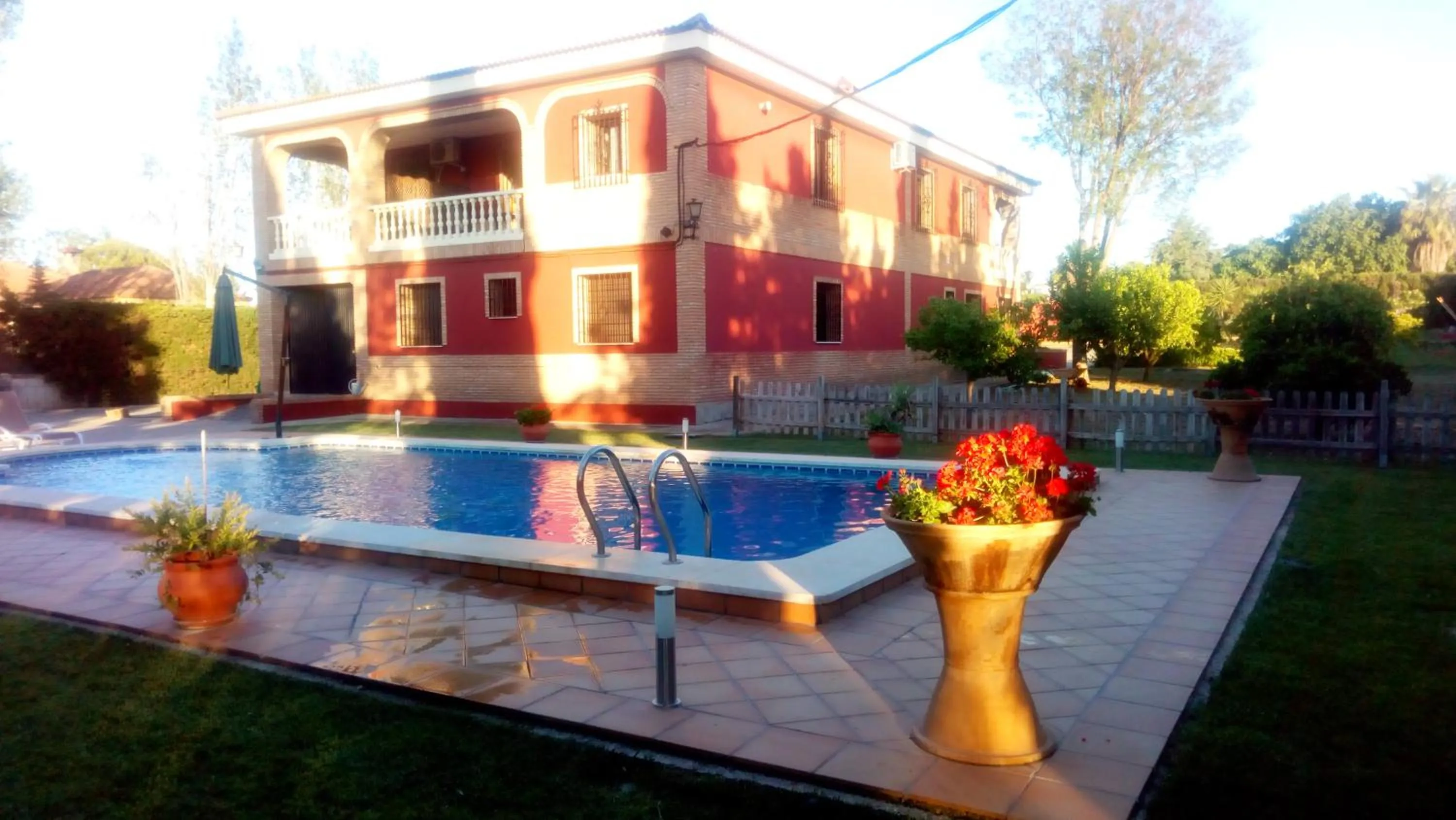 Property building in El Manantial B&B