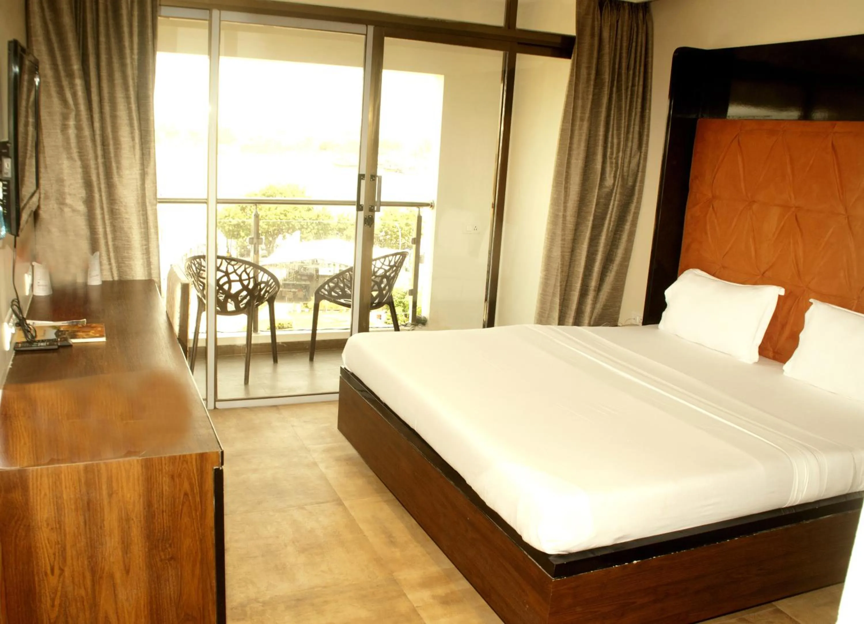 Photo of the whole room, Bed in Hotel Apaar