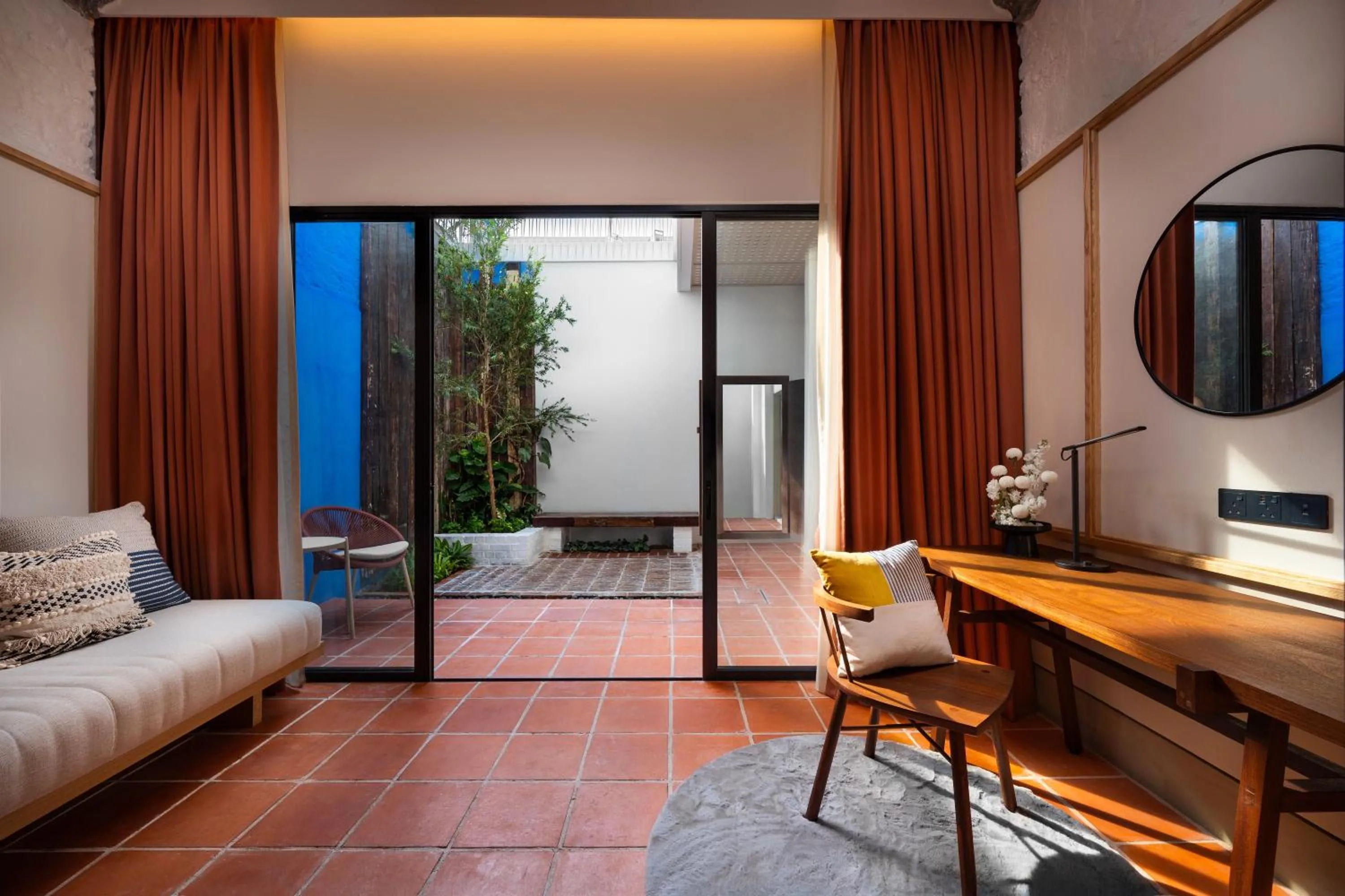 Garden in Cheong Fatt Tze - The Qing Suites