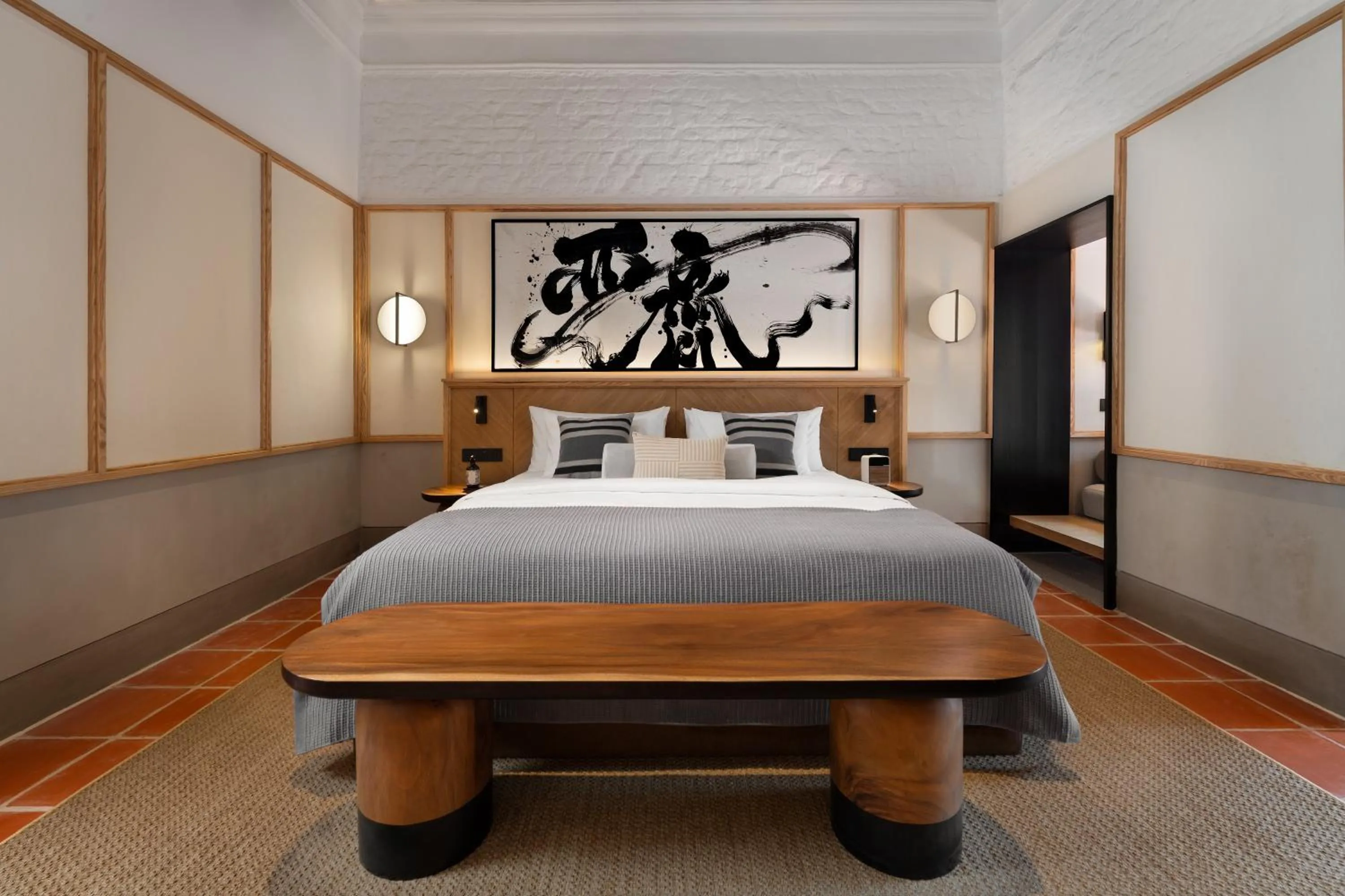 Bed in Cheong Fatt Tze - The Qing Suites