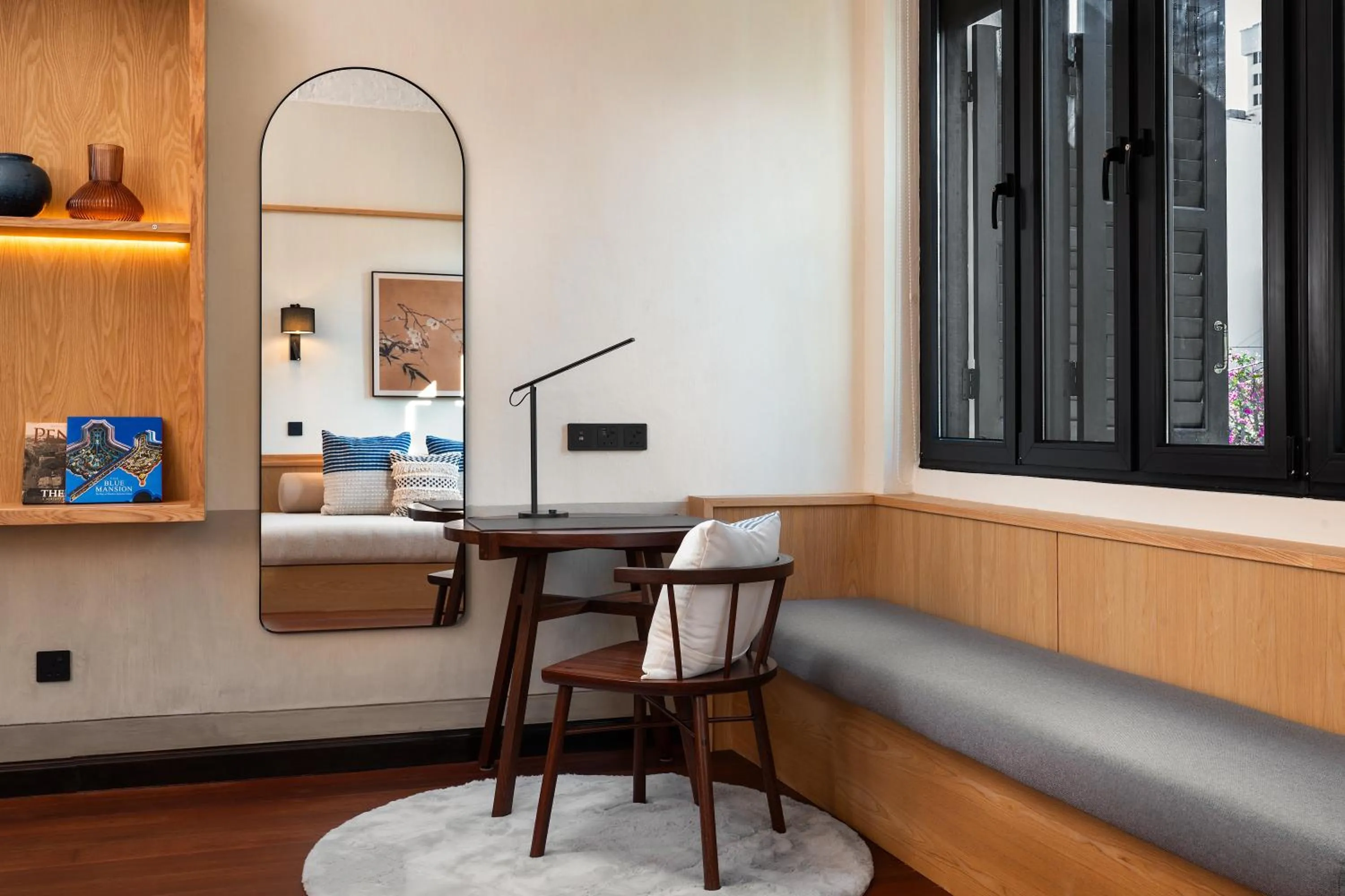 Living room in Cheong Fatt Tze - The Qing Suites