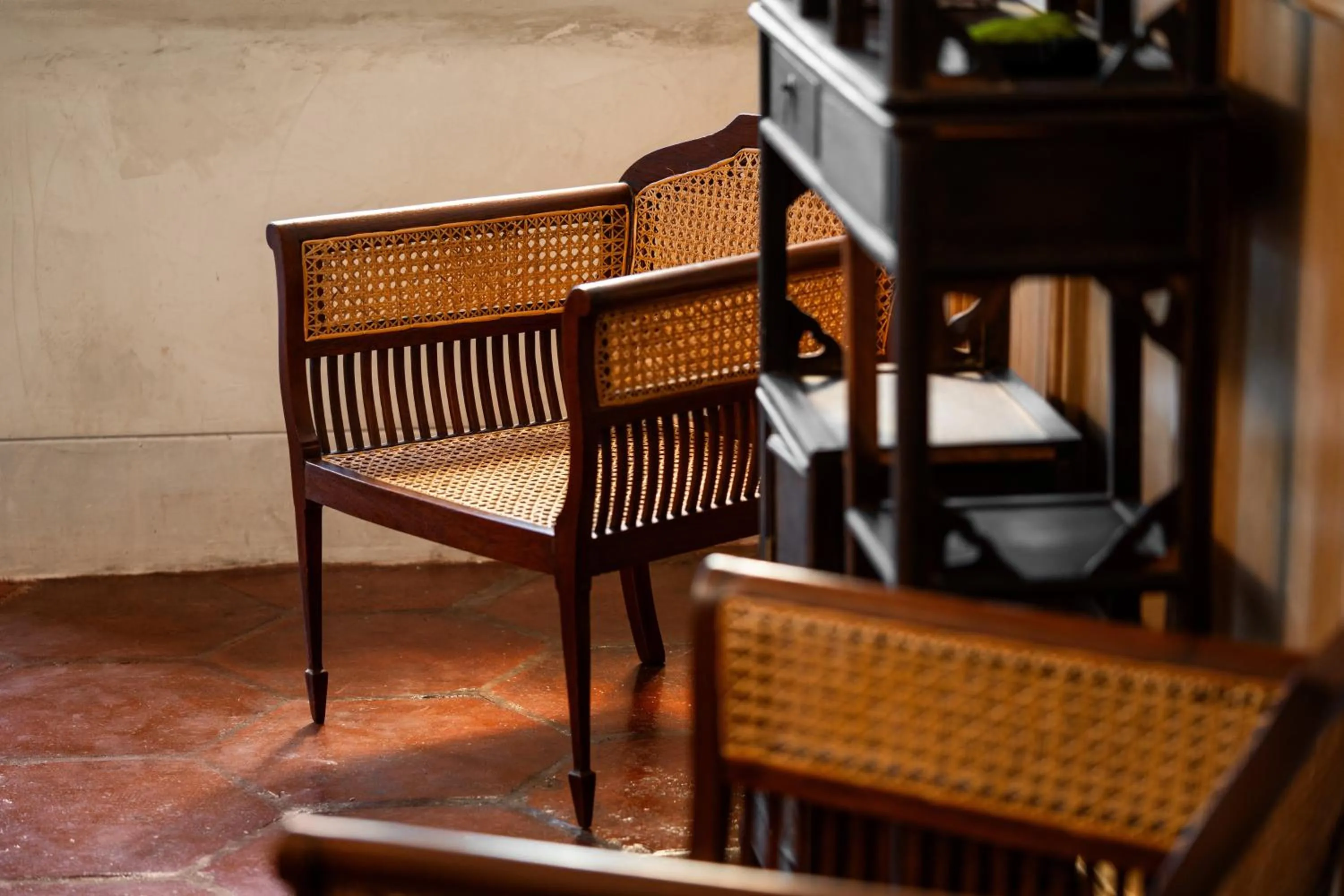 Seating area in Cheong Fatt Tze - The Qing Suites