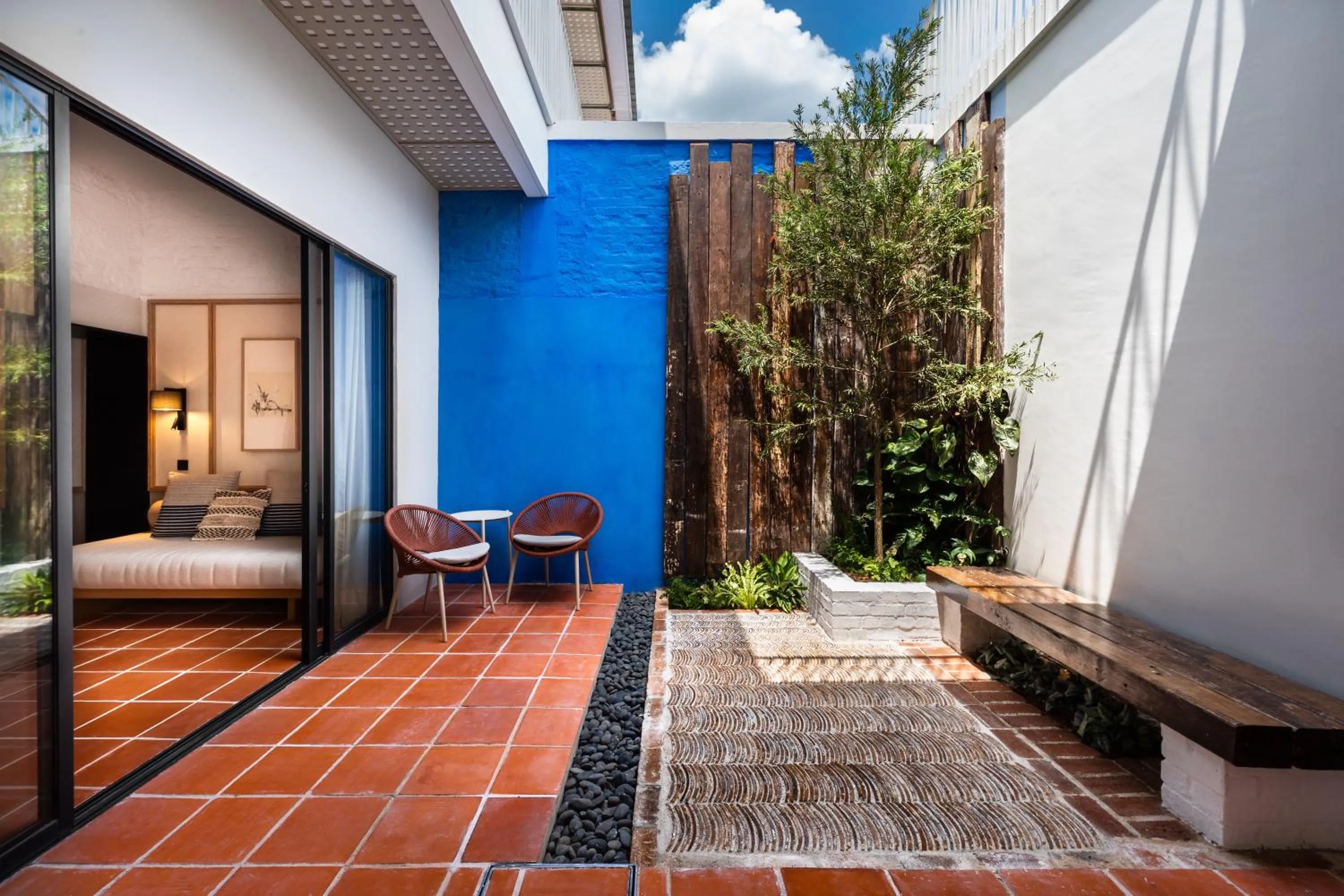 Garden in Cheong Fatt Tze - The Qing Suites