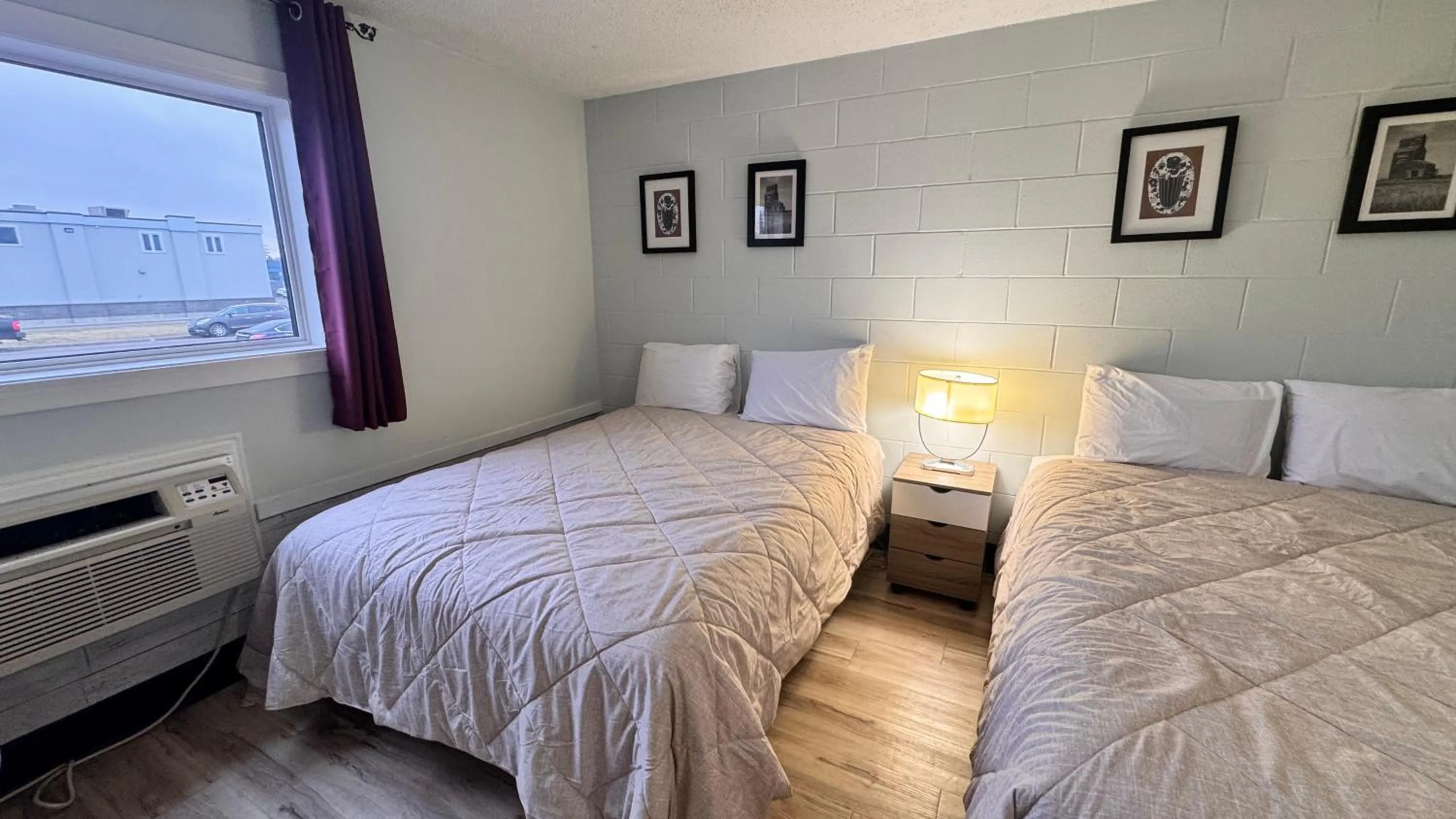 Bed in Confederation Inn