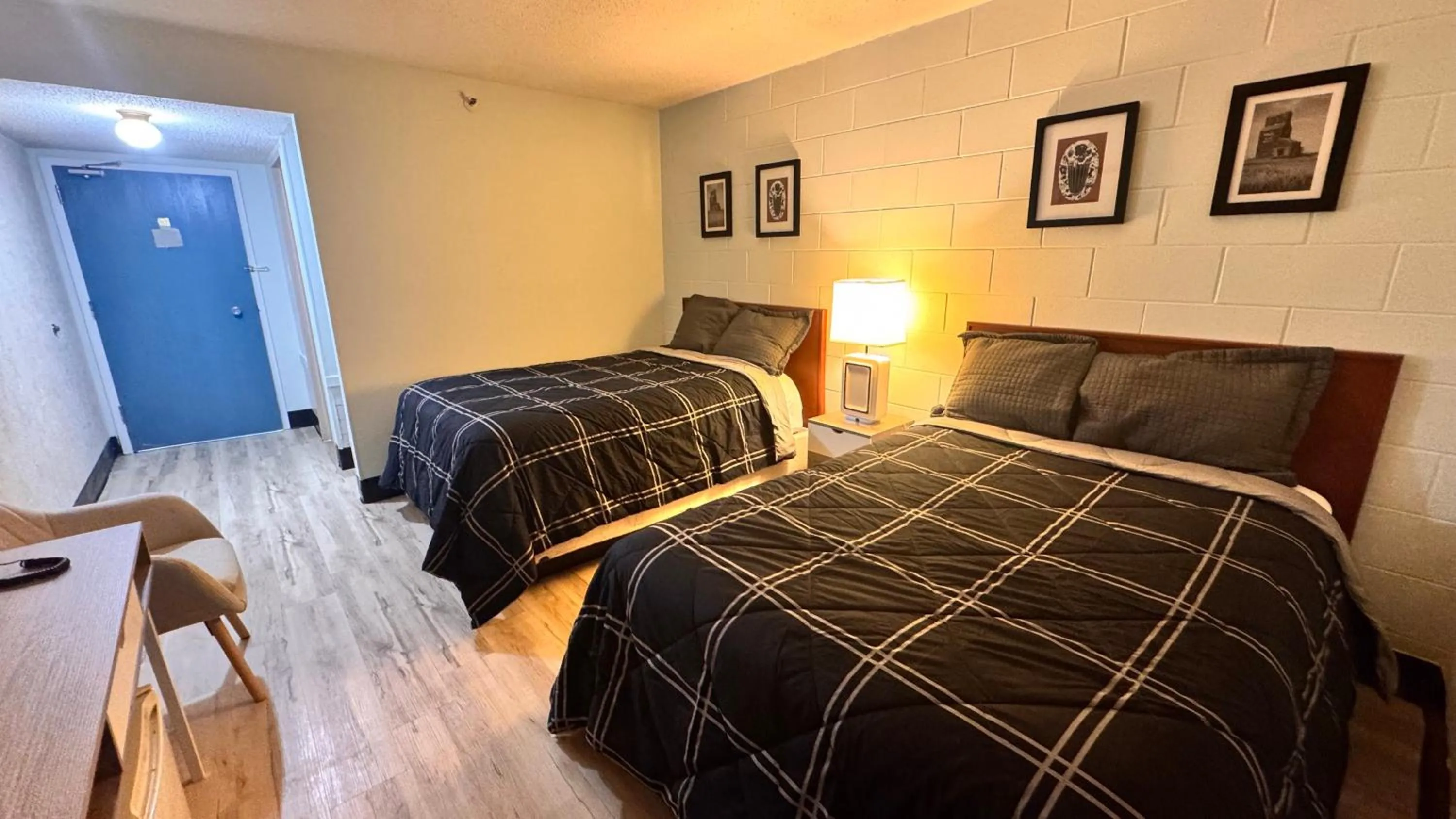Bed in Confederation Inn