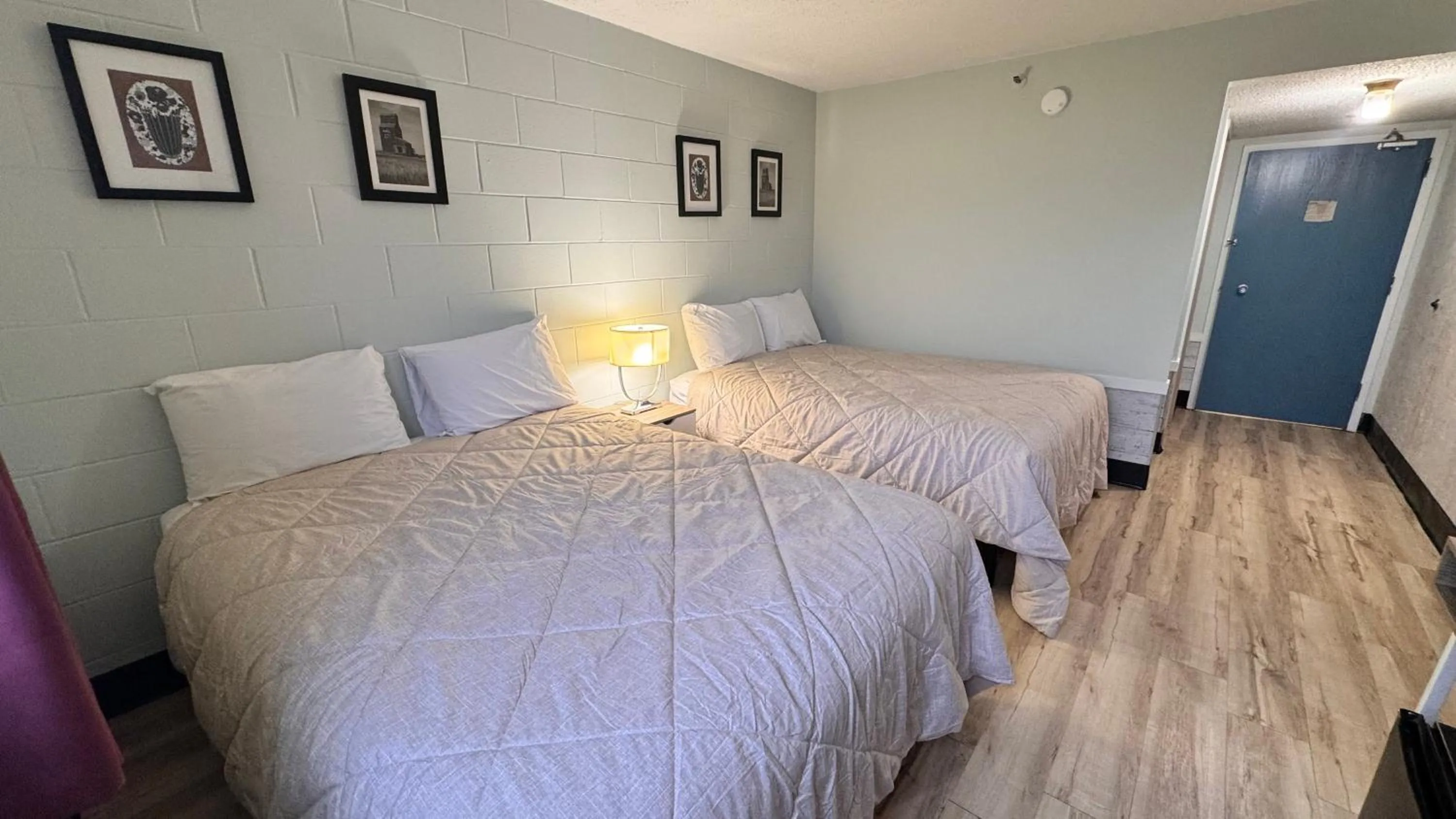 Bed in Confederation Inn