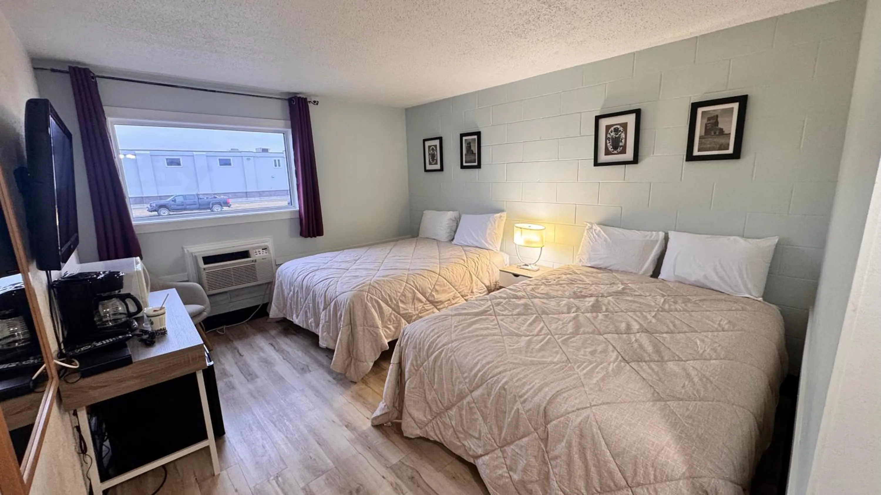 Bed in Confederation Inn