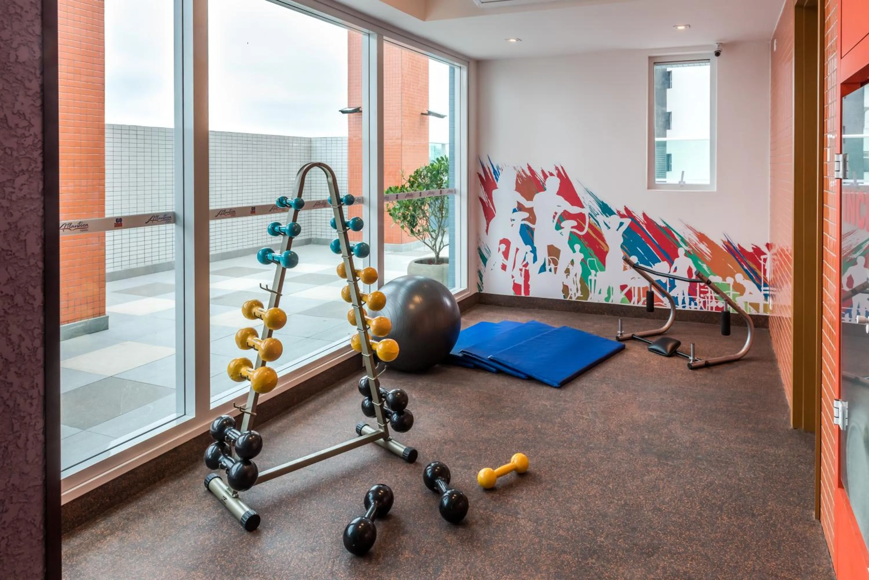 Fitness centre/facilities in Go Inn Hotel Curitiba