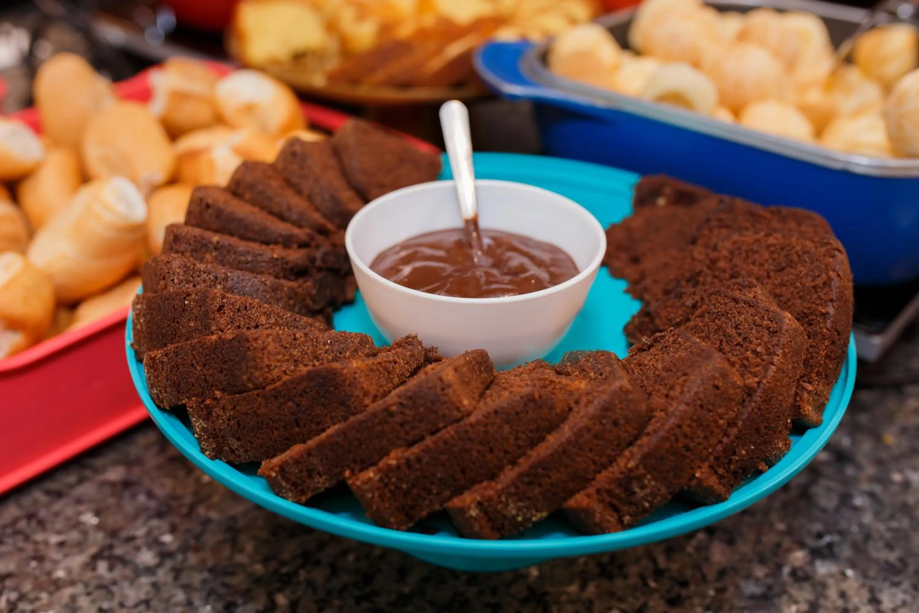 Buffet breakfast in Go Inn Hotel Curitiba