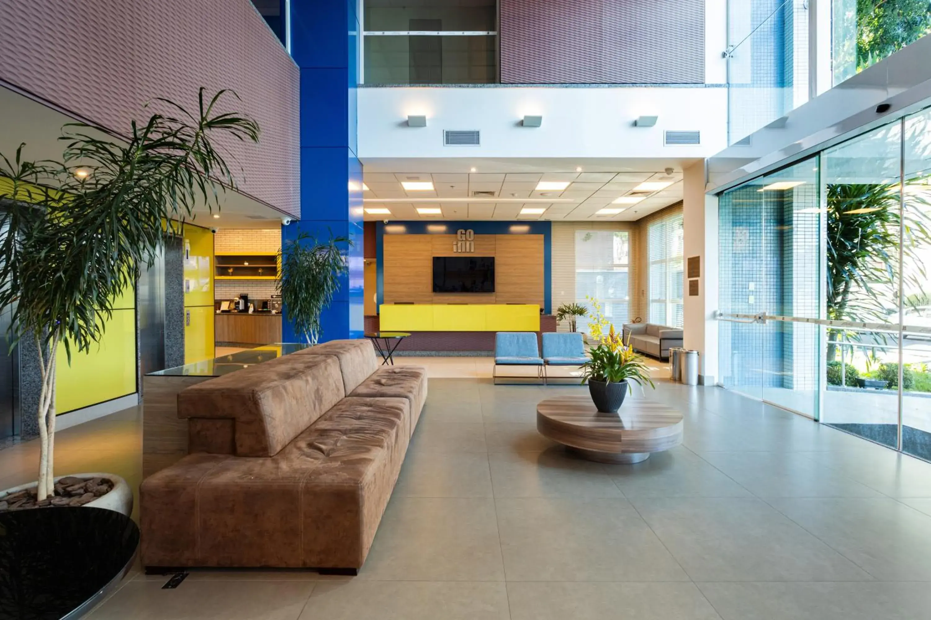 Lobby or reception in Go Inn Hotel Curitiba Lobby or reception in Go Inn Hotel Curitiba