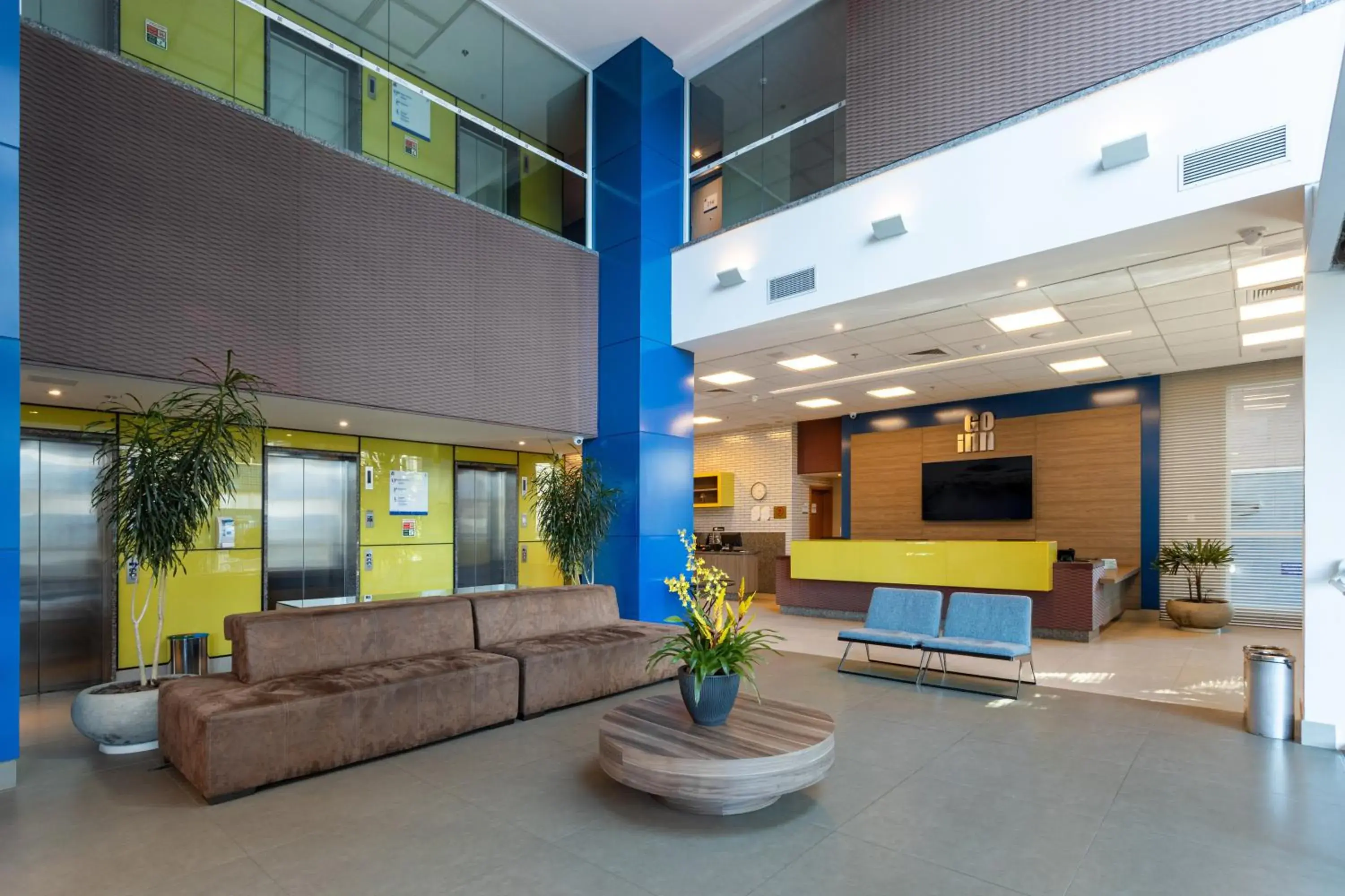 Lobby or reception in Go Inn Hotel Curitiba Lobby or reception in Go Inn Hotel Curitiba