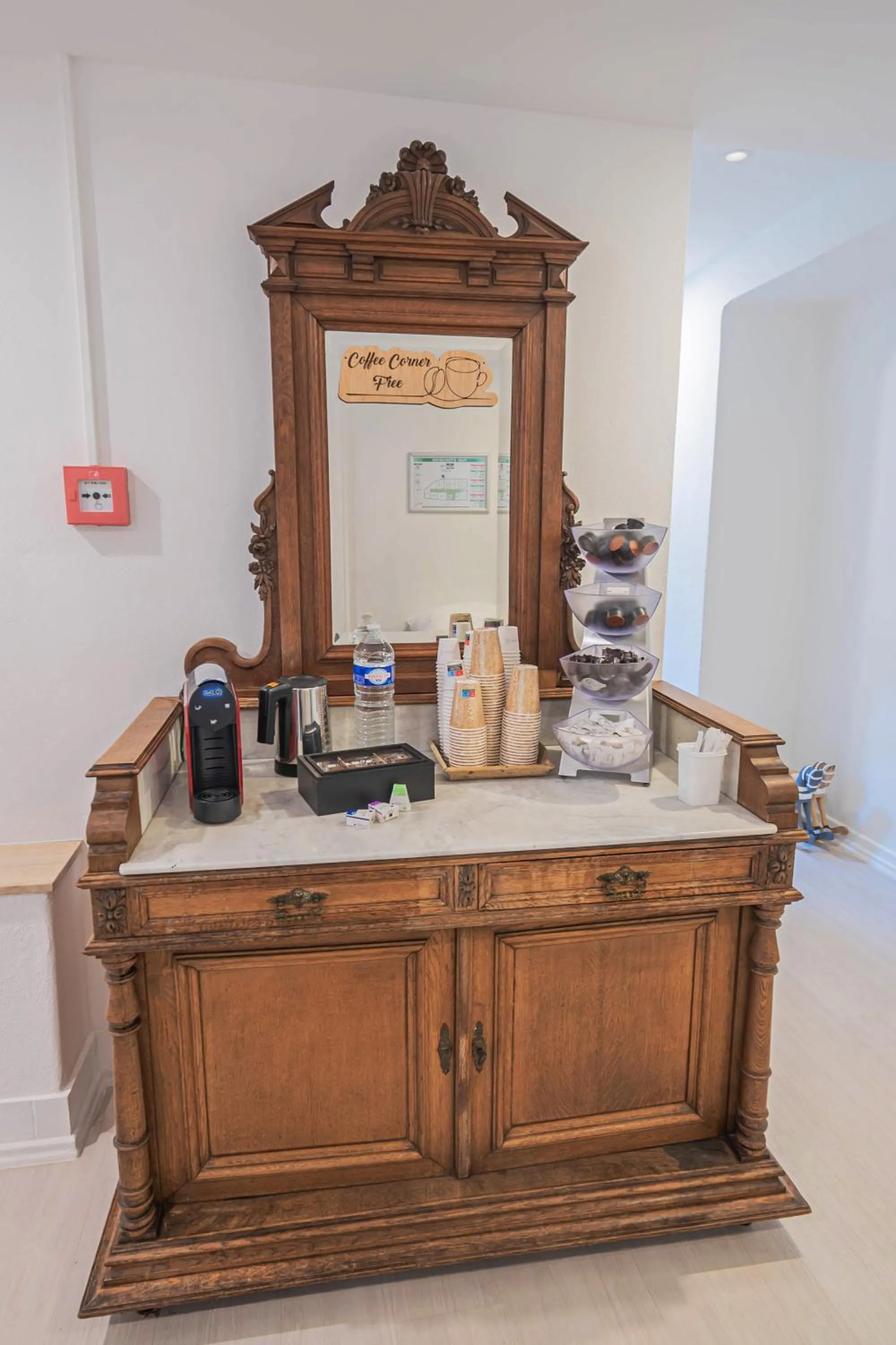Coffee/tea facilities in Hotel Herckmans