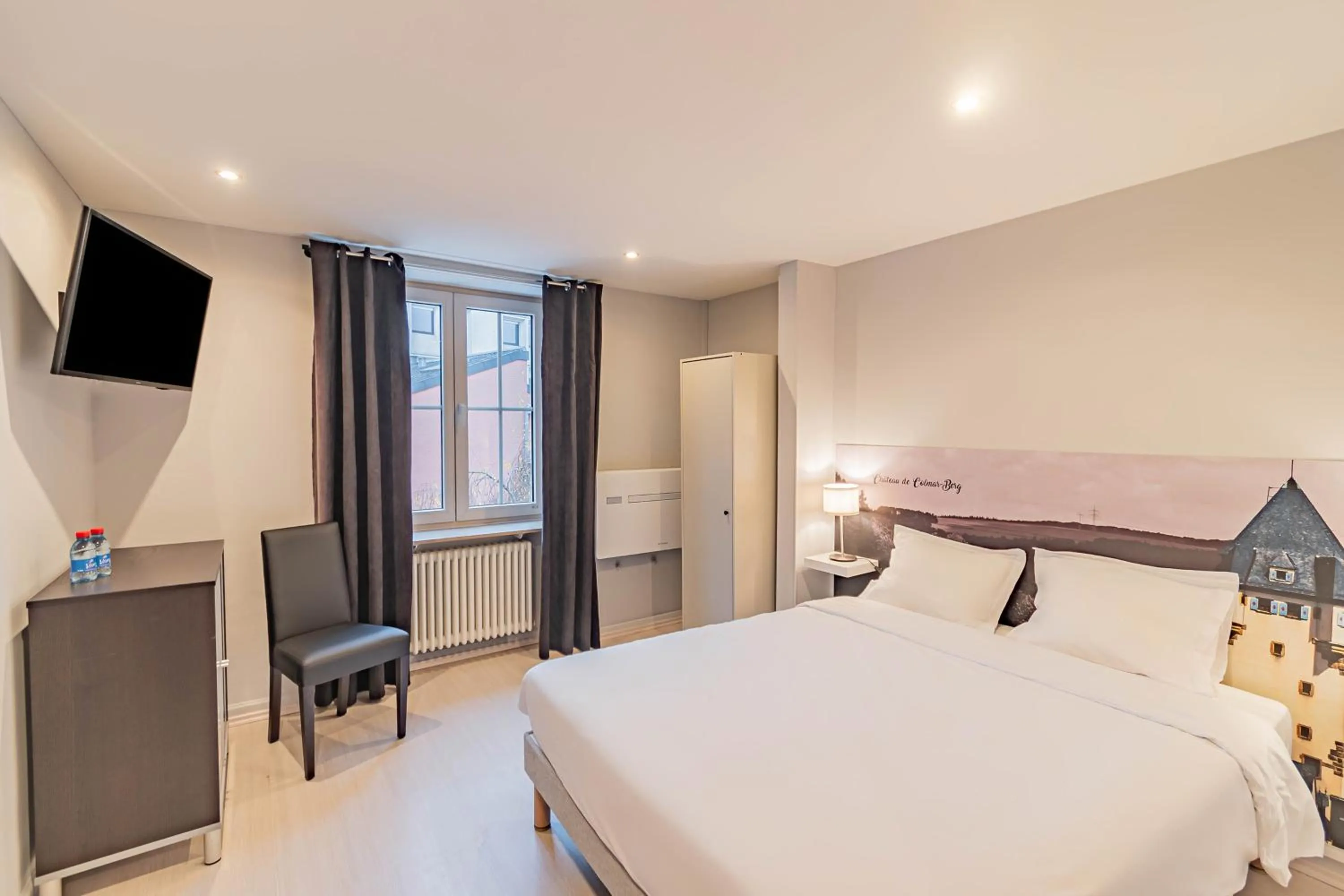 Bed in Hotel Herckmans