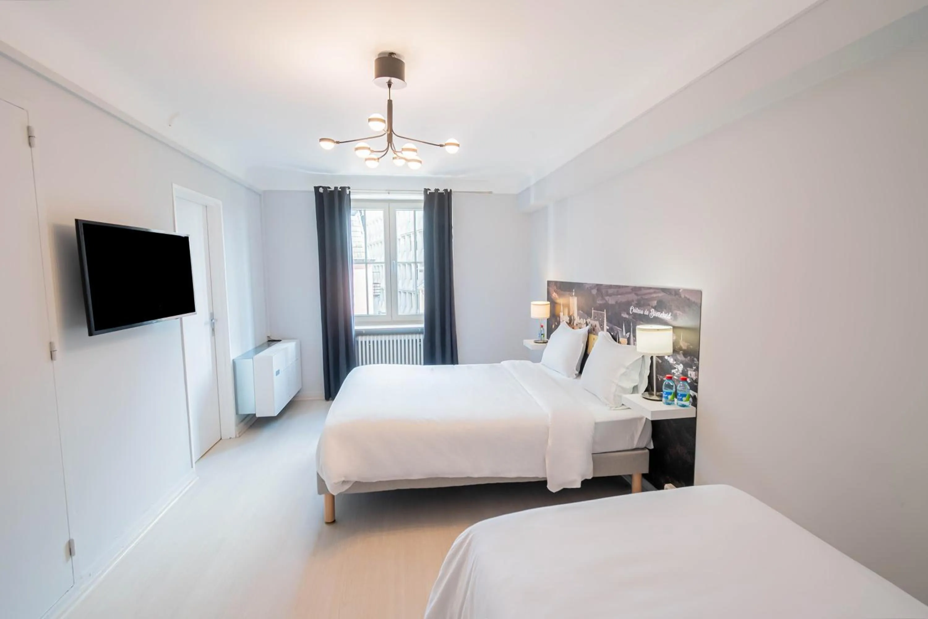 Bed in Hotel Herckmans