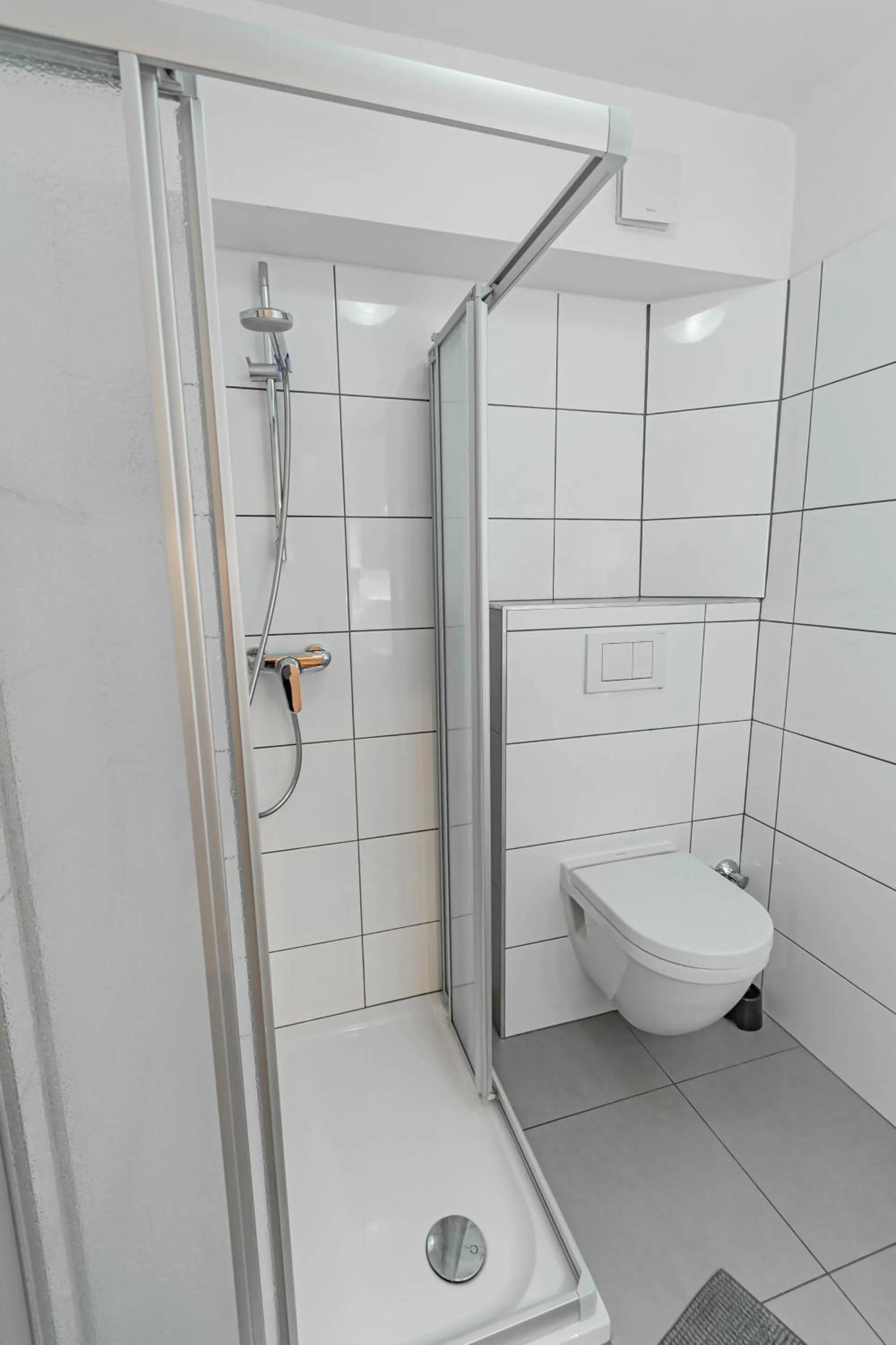 Shower in Hotel Herckmans