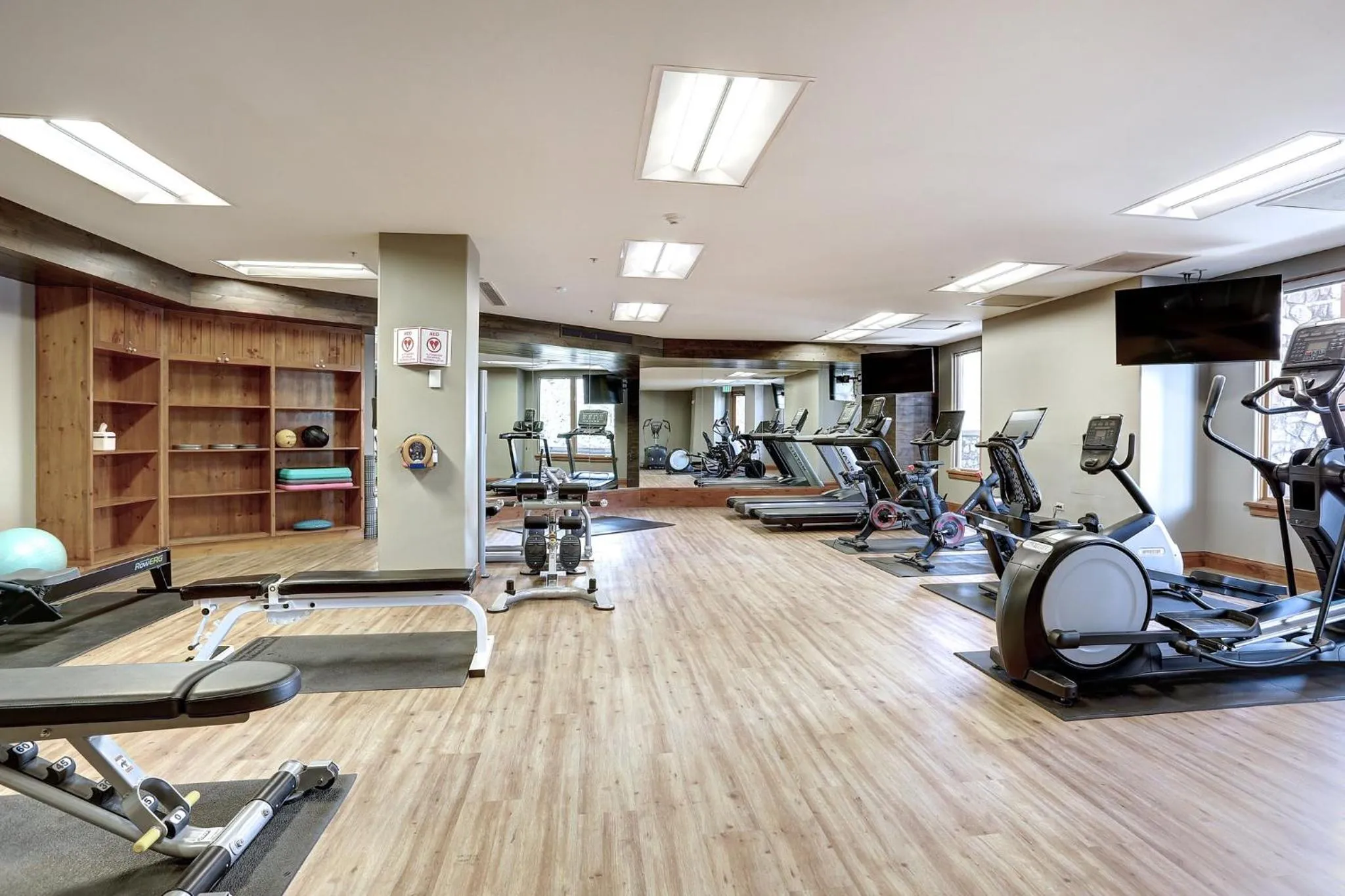 Fitness centre/facilities in Elkhorn Lodge