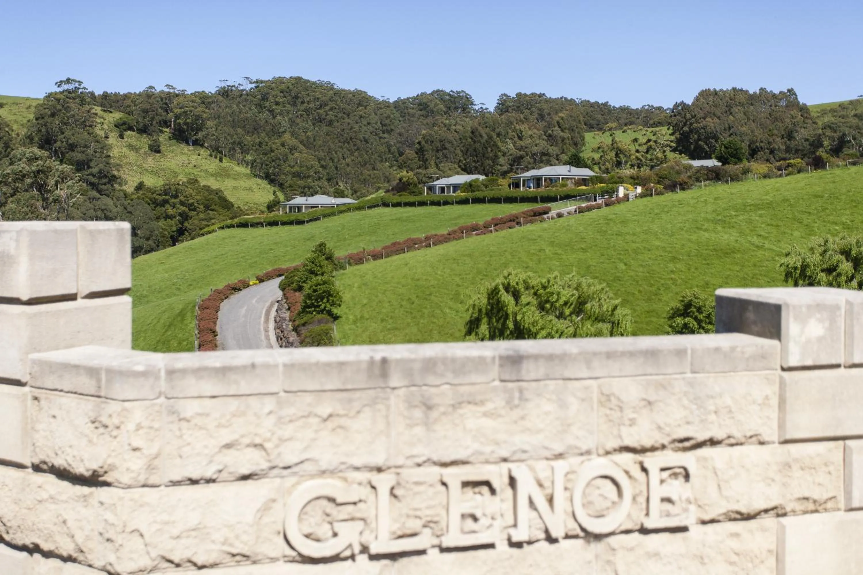 Day in Glenoe Cottages