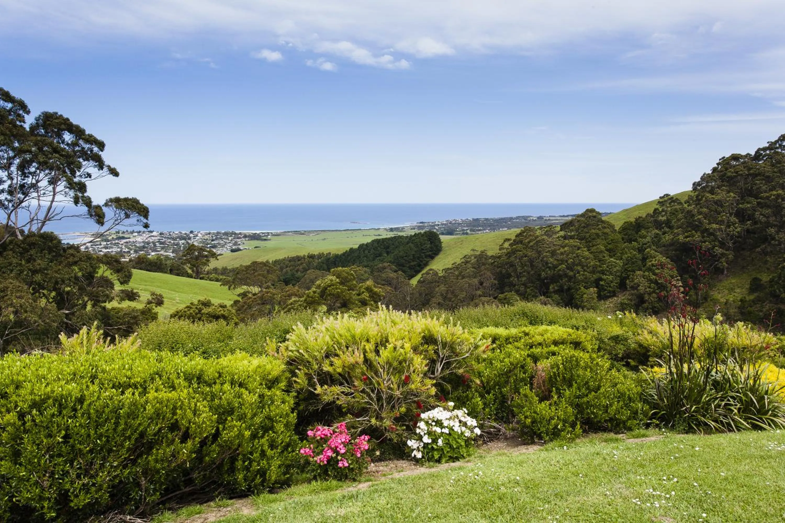 Spring in Glenoe Cottages