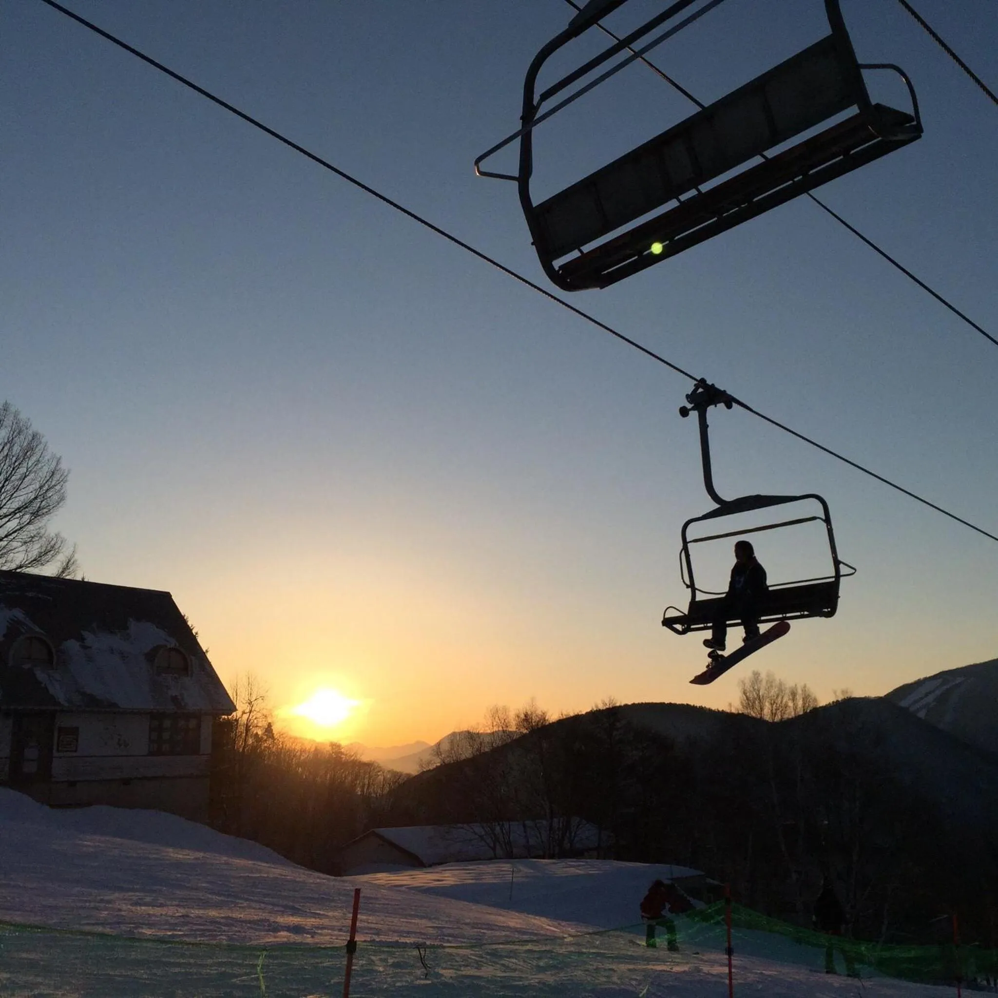 Skiing in Ryuo Park Hotel