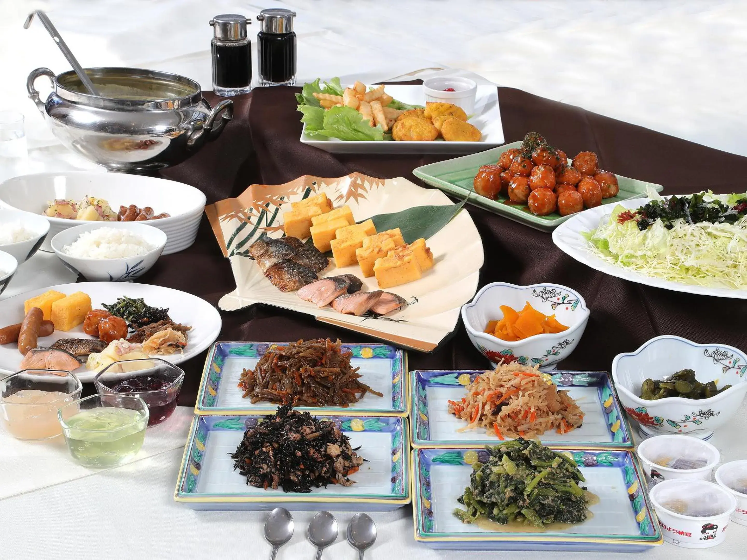 Buffet breakfast in Ryuo Park Hotel Buffet breakfast in Ryuo Park Hotel