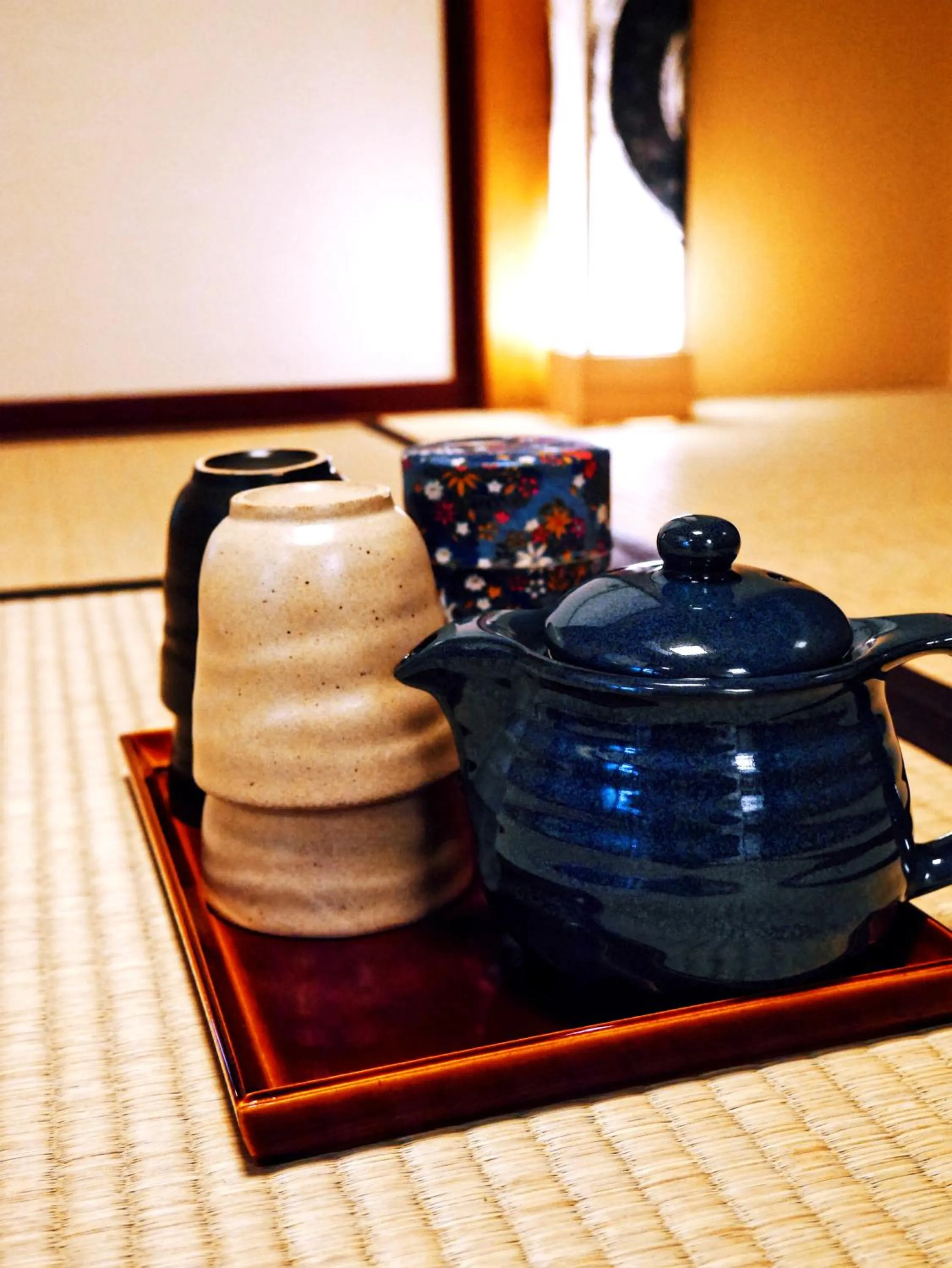 Decorative detail in K's Villa Hida-an