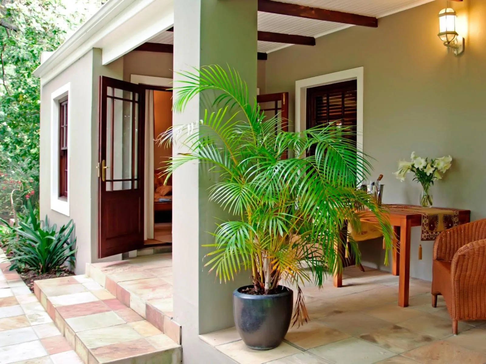 Balcony/Terrace in Schoone Oordt Country House