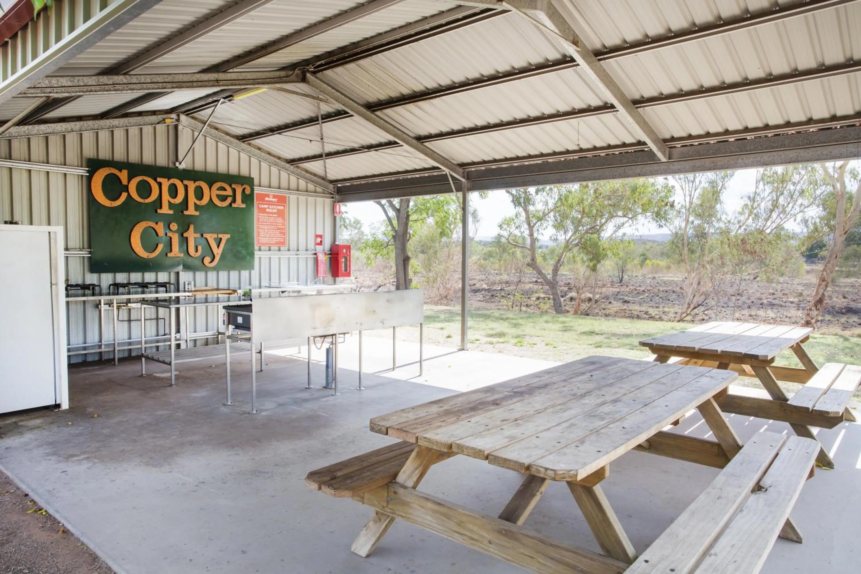 BBQ facilities in Discovery Parks - Mt Isa